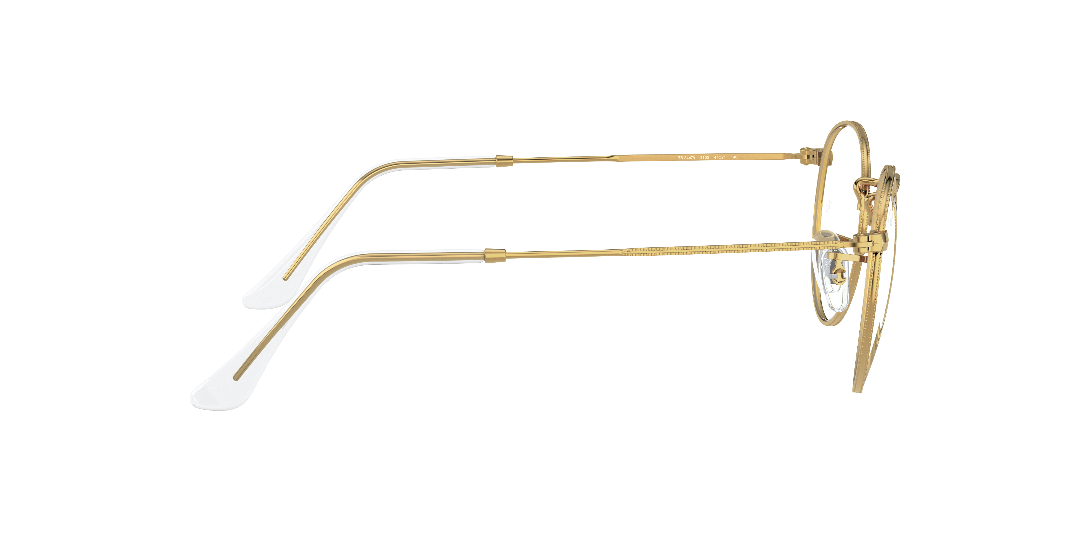 Ray-Ban RX3447V ROUND METAL 3105