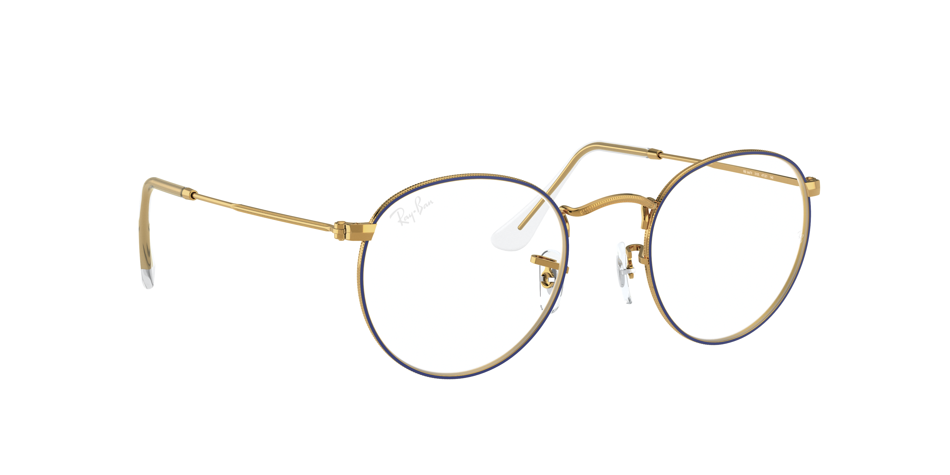 Ray-Ban RX3447V ROUND METAL 3105