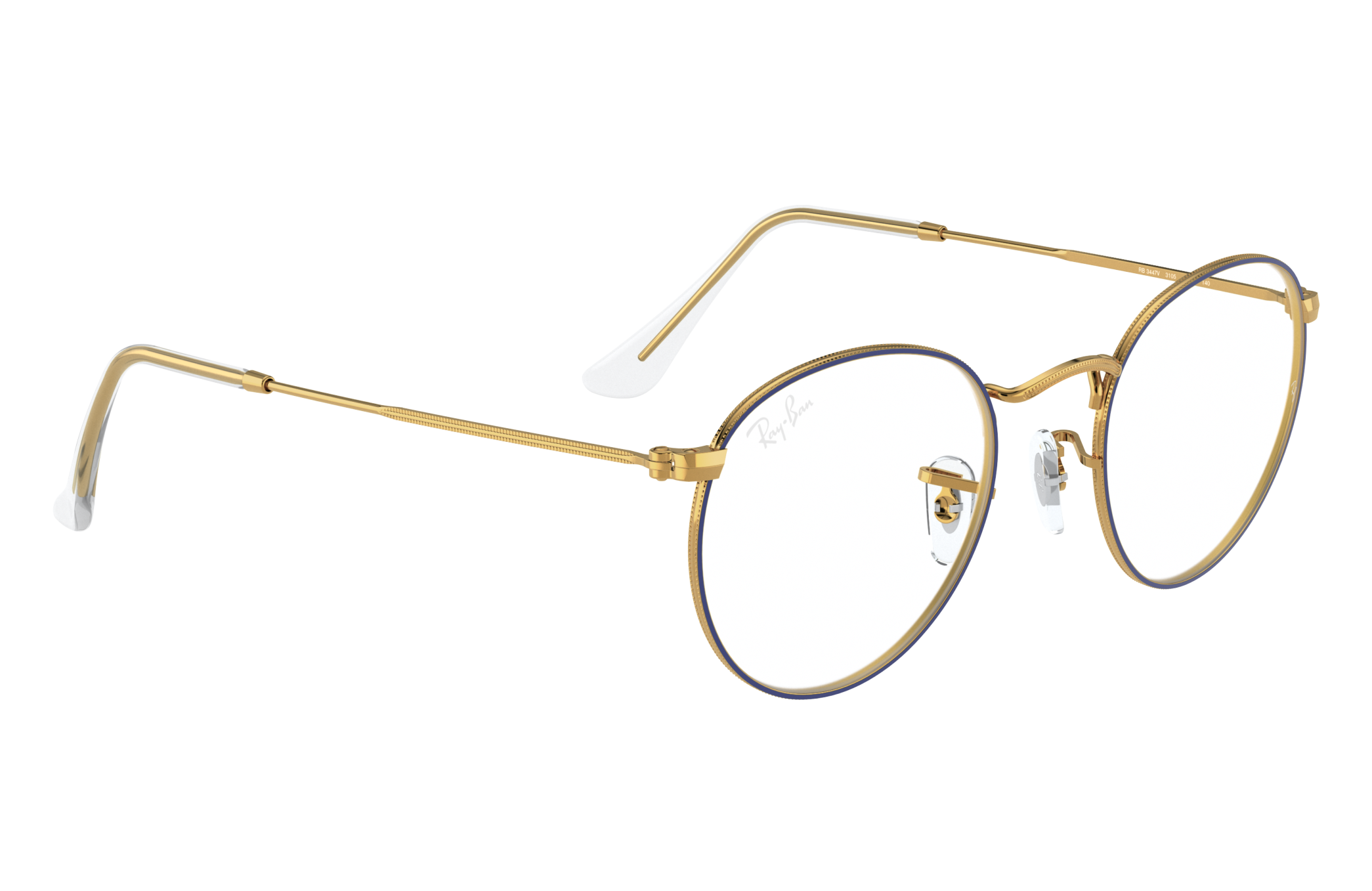 Ray-Ban RX3447V ROUND METAL 3105