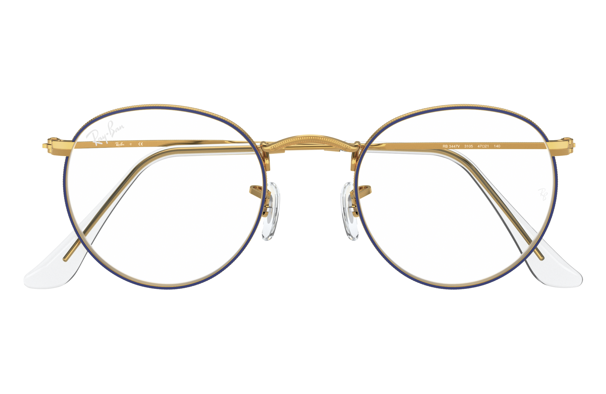 Ray-Ban RX3447V ROUND METAL 3105