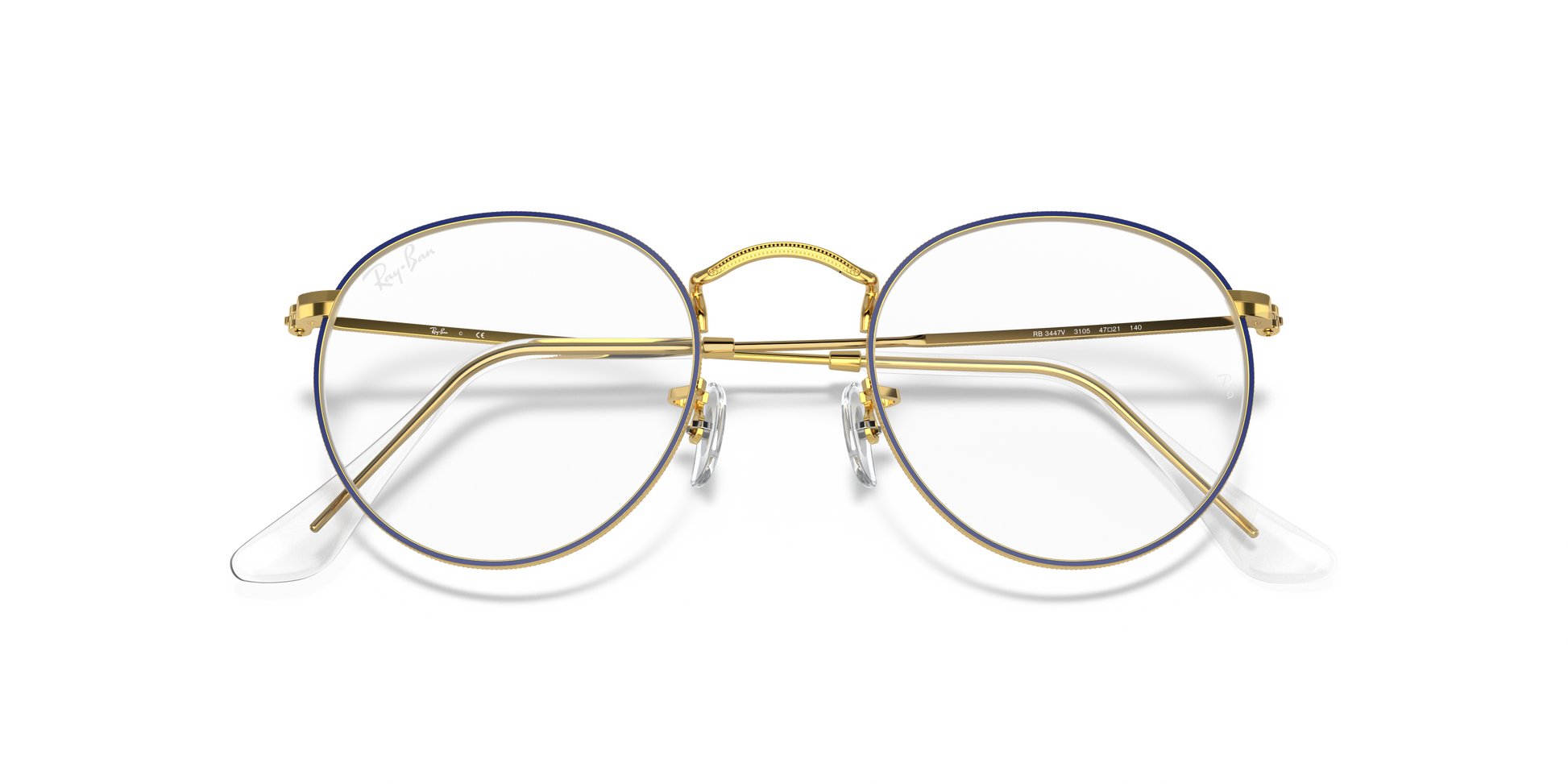 Ray-Ban RX3447V ROUND METAL 3105