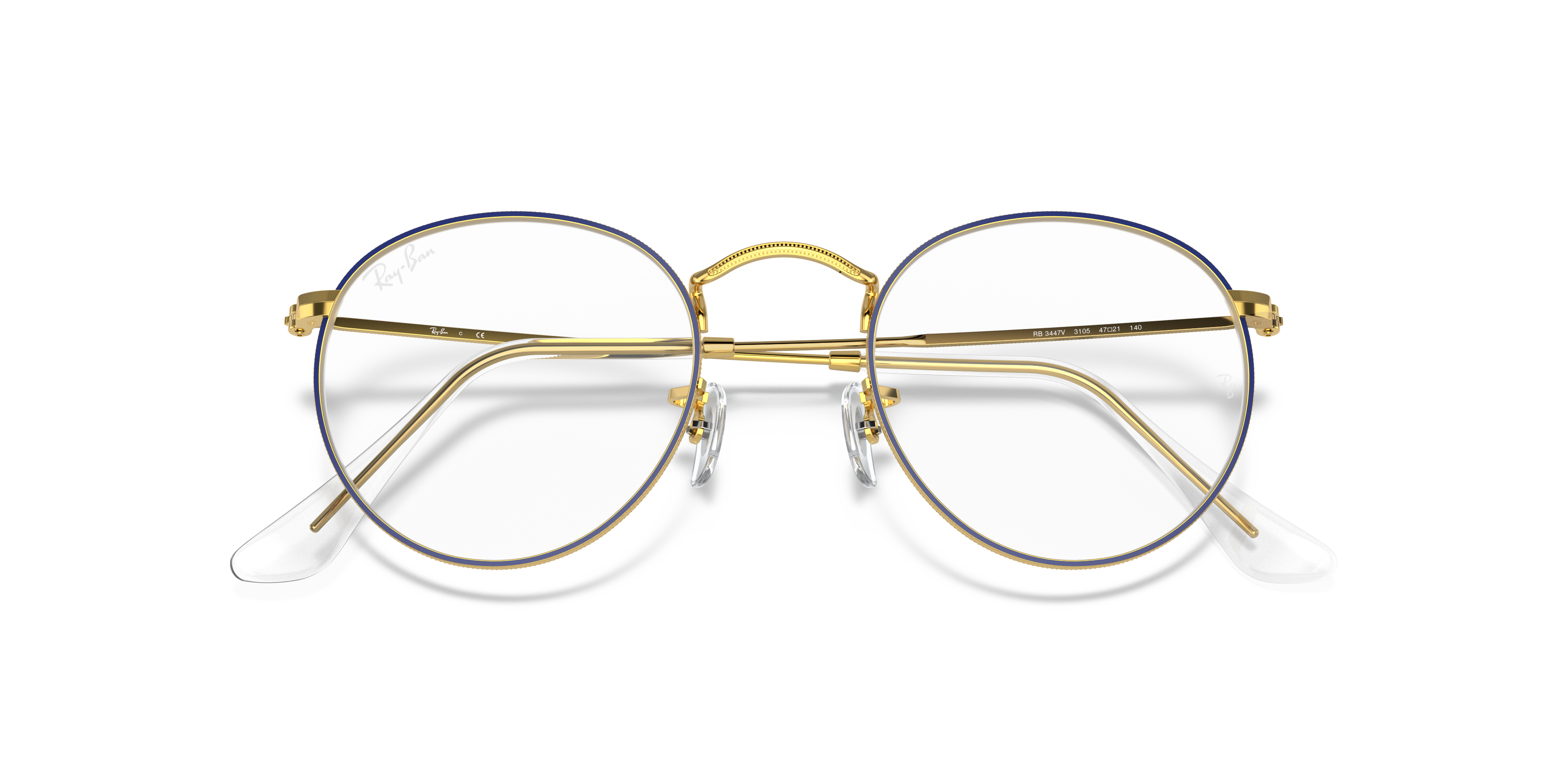 Ray-Ban RX3447V ROUND METAL 3105