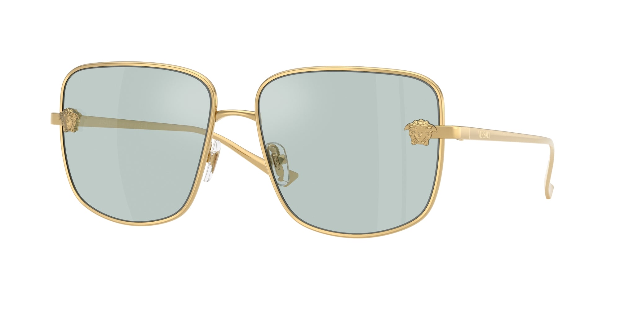 Versace VE2282 10028Z Gold Sunglasses for Woman - LookerOnline