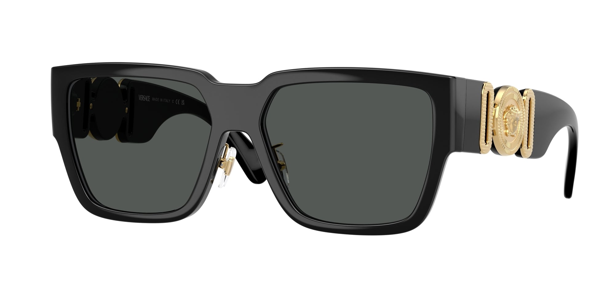 Versace VE4483D GB1/87 Black Sunglasses for Man - LookerOnline