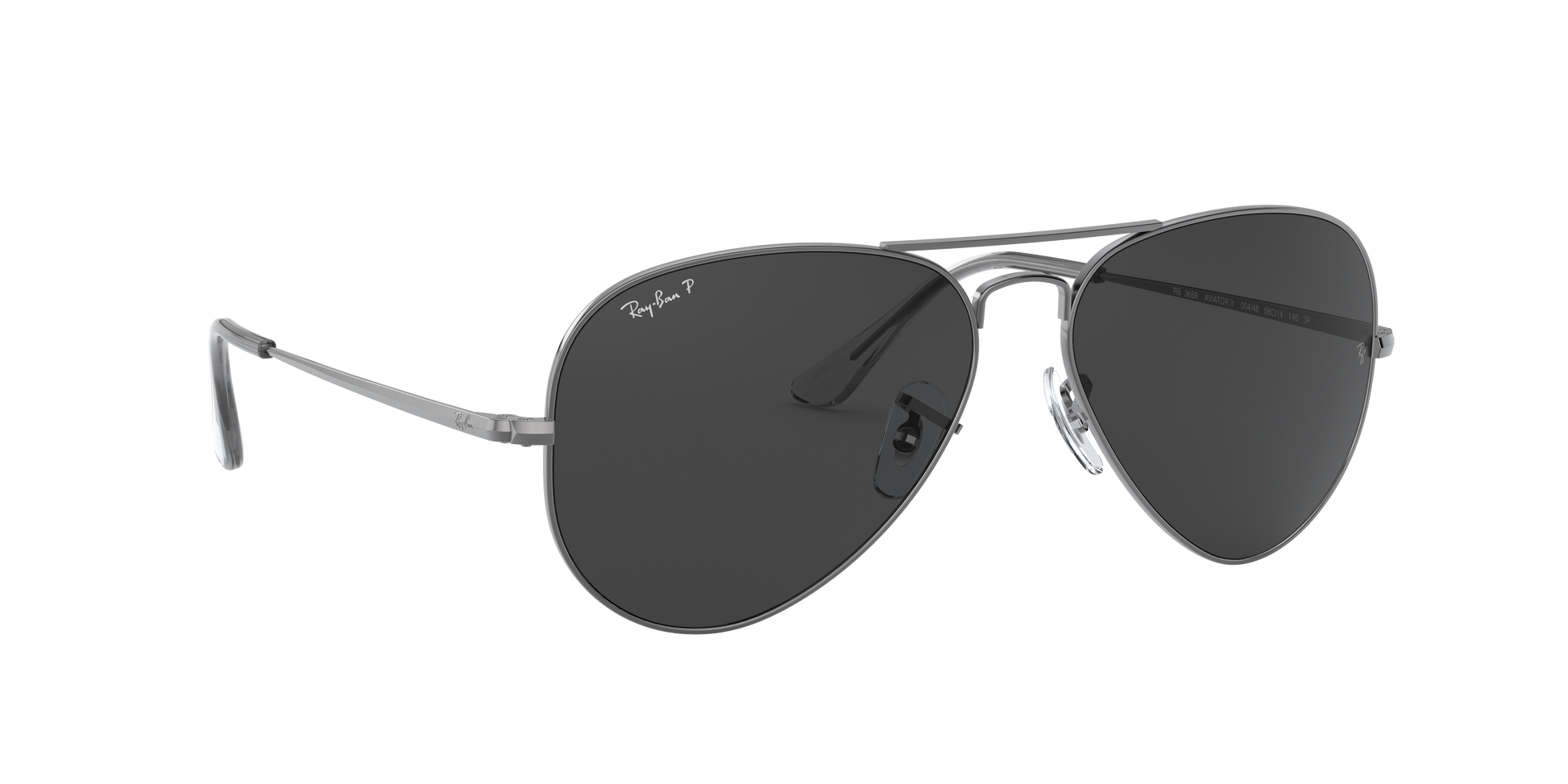 Ray-Ban RB3689 AVIATOR METAL II 004/48