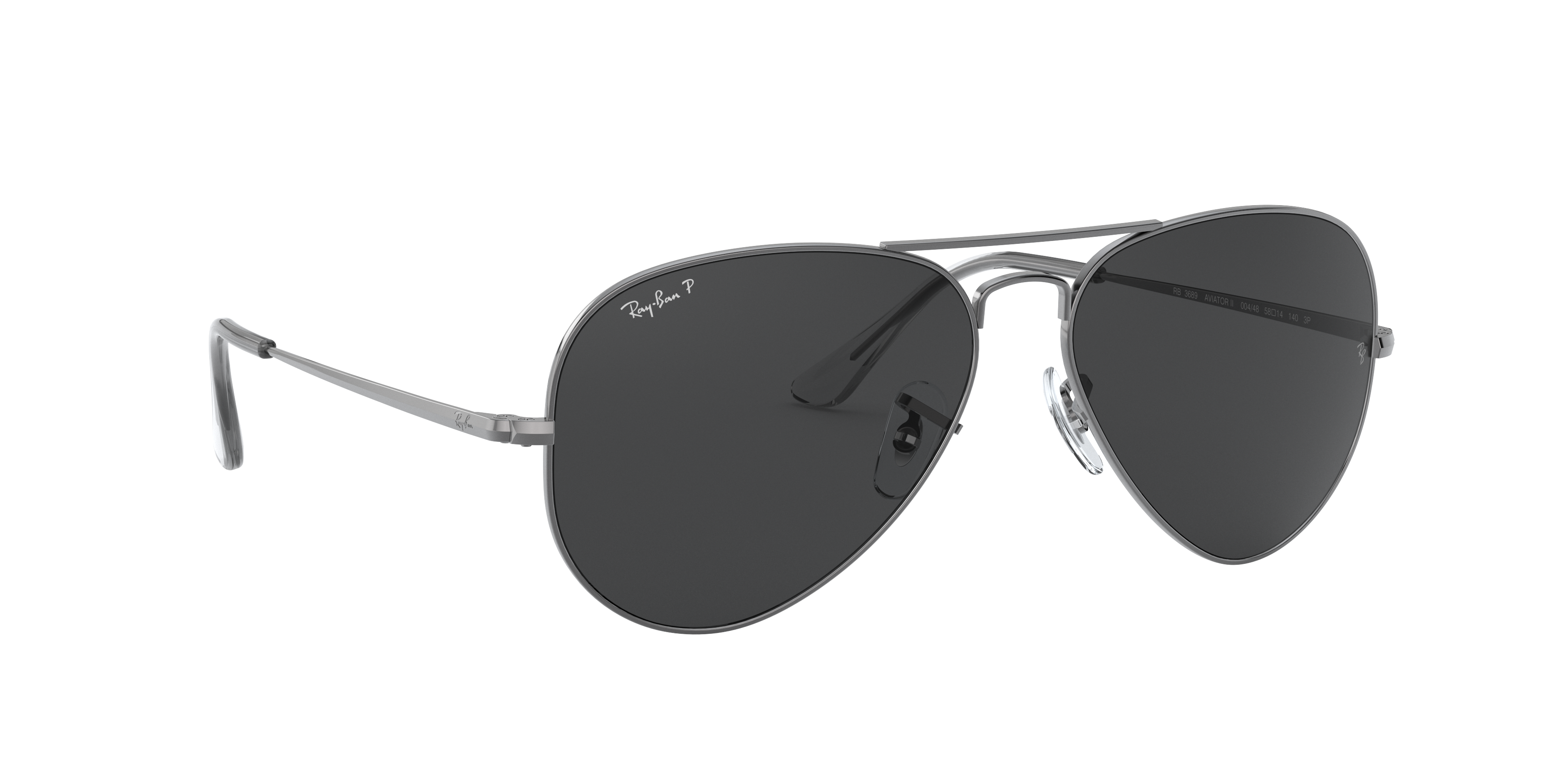 Ray-Ban RB3689 AVIATOR METAL II 004/48