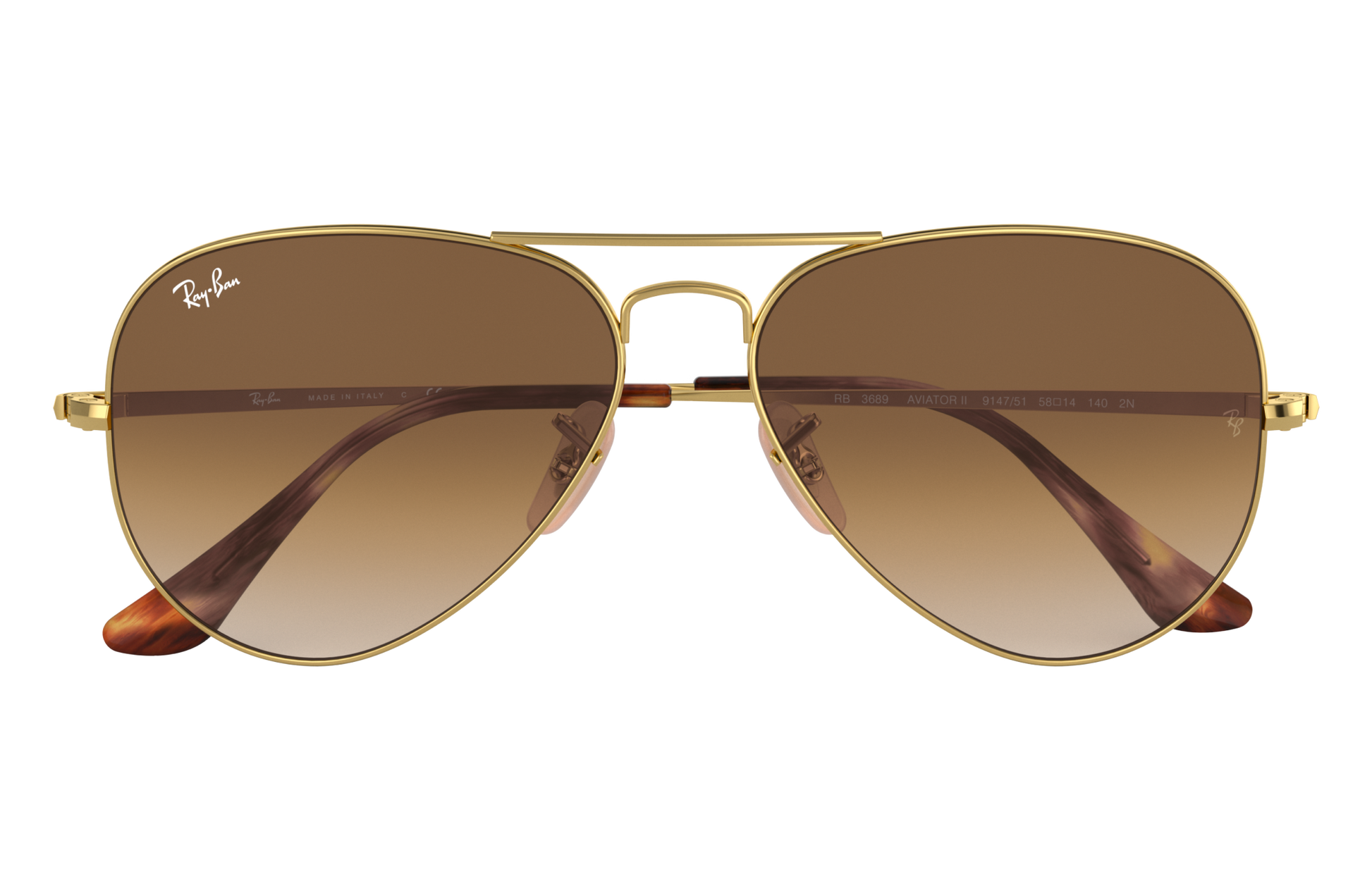 Ray-Ban RB3689 AVIATOR METAL II 914751