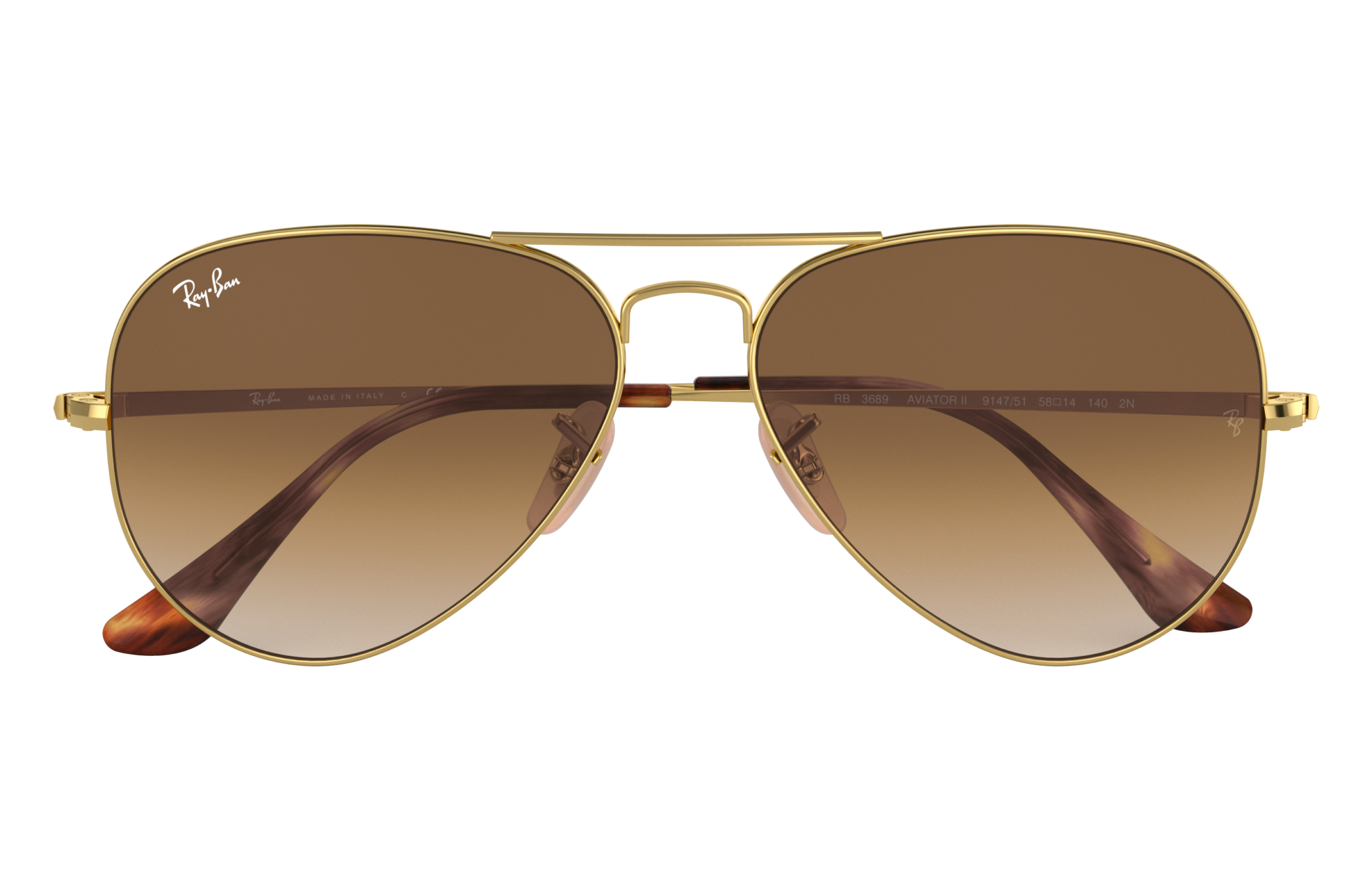 Ray-Ban RB3689 AVIATOR METAL II 914751