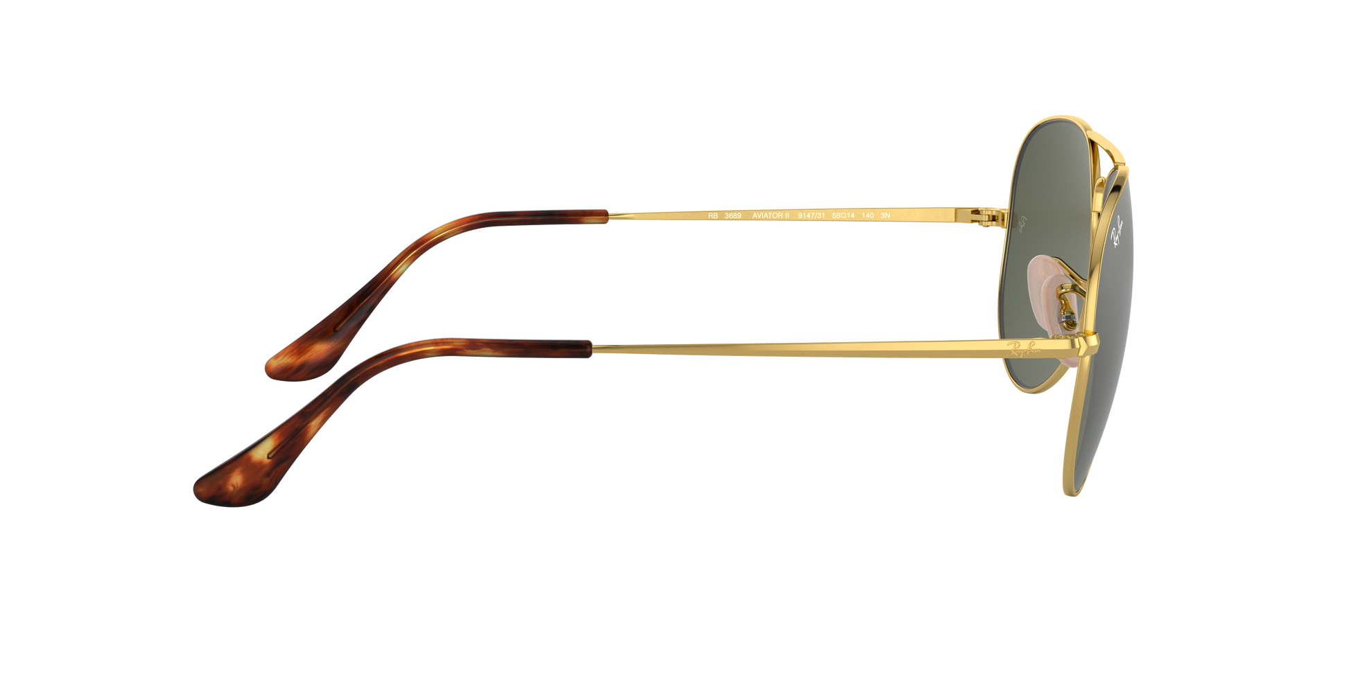 Ray-Ban RB3689 AVIATOR METAL II 914731