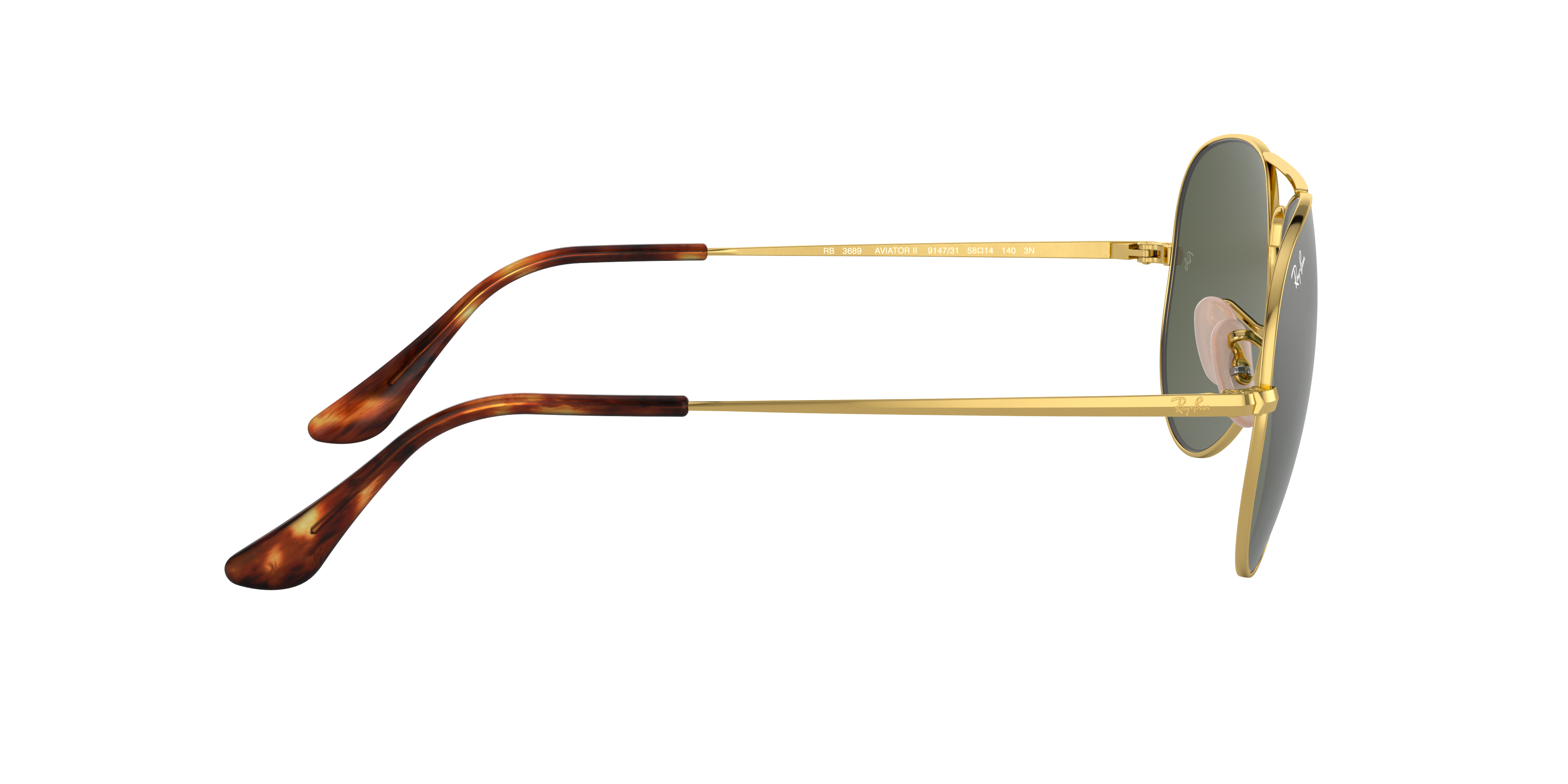 Ray-Ban RB3689 AVIATOR METAL II 914731