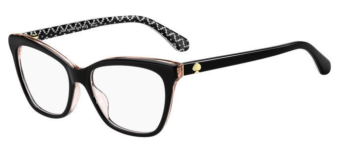 Kate Spade ADRIA 3H2 Black Pink Eyeglasses for Woman LookerOnline
