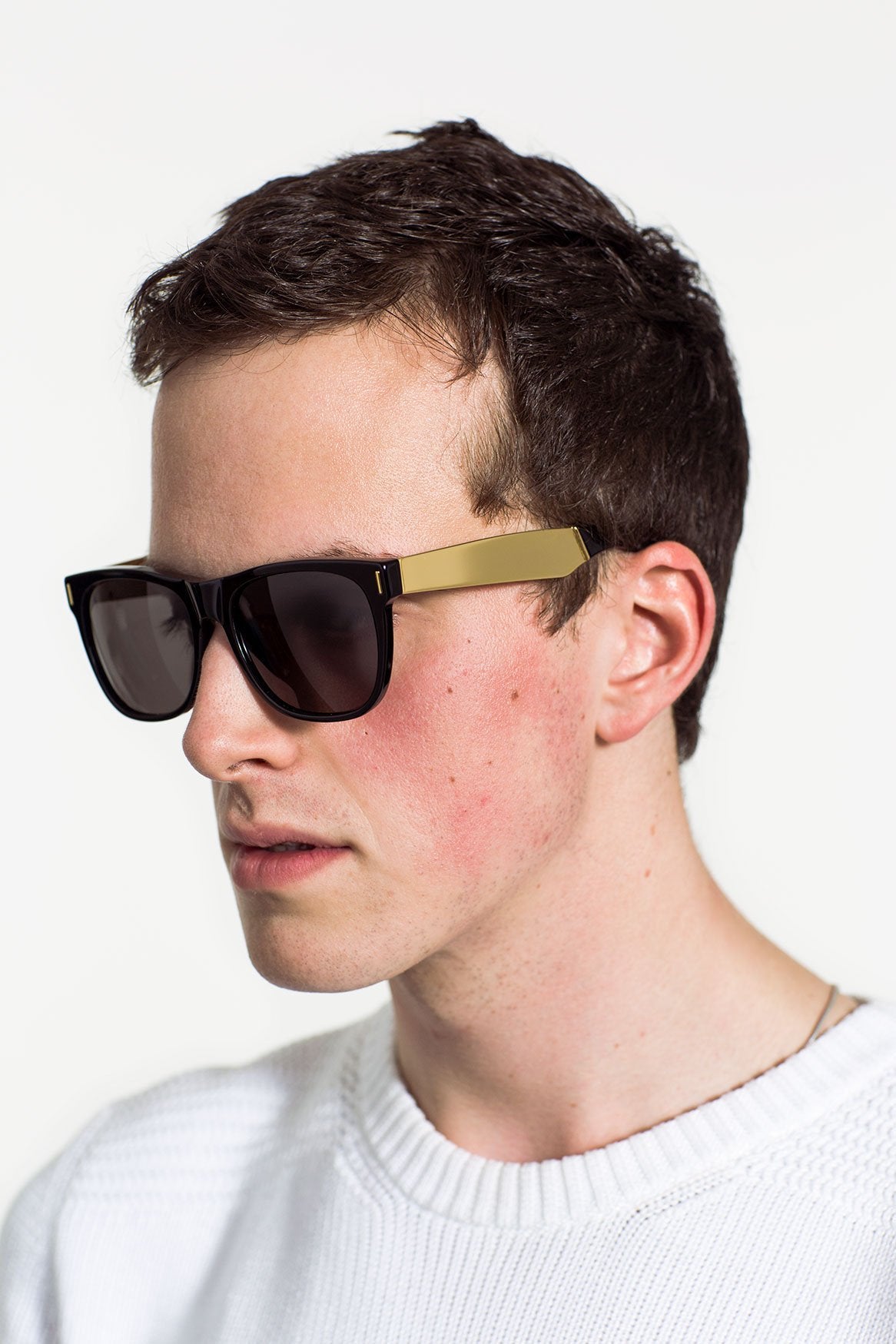 RetroSuperFuture Classic Francis Black Gold 6DZ