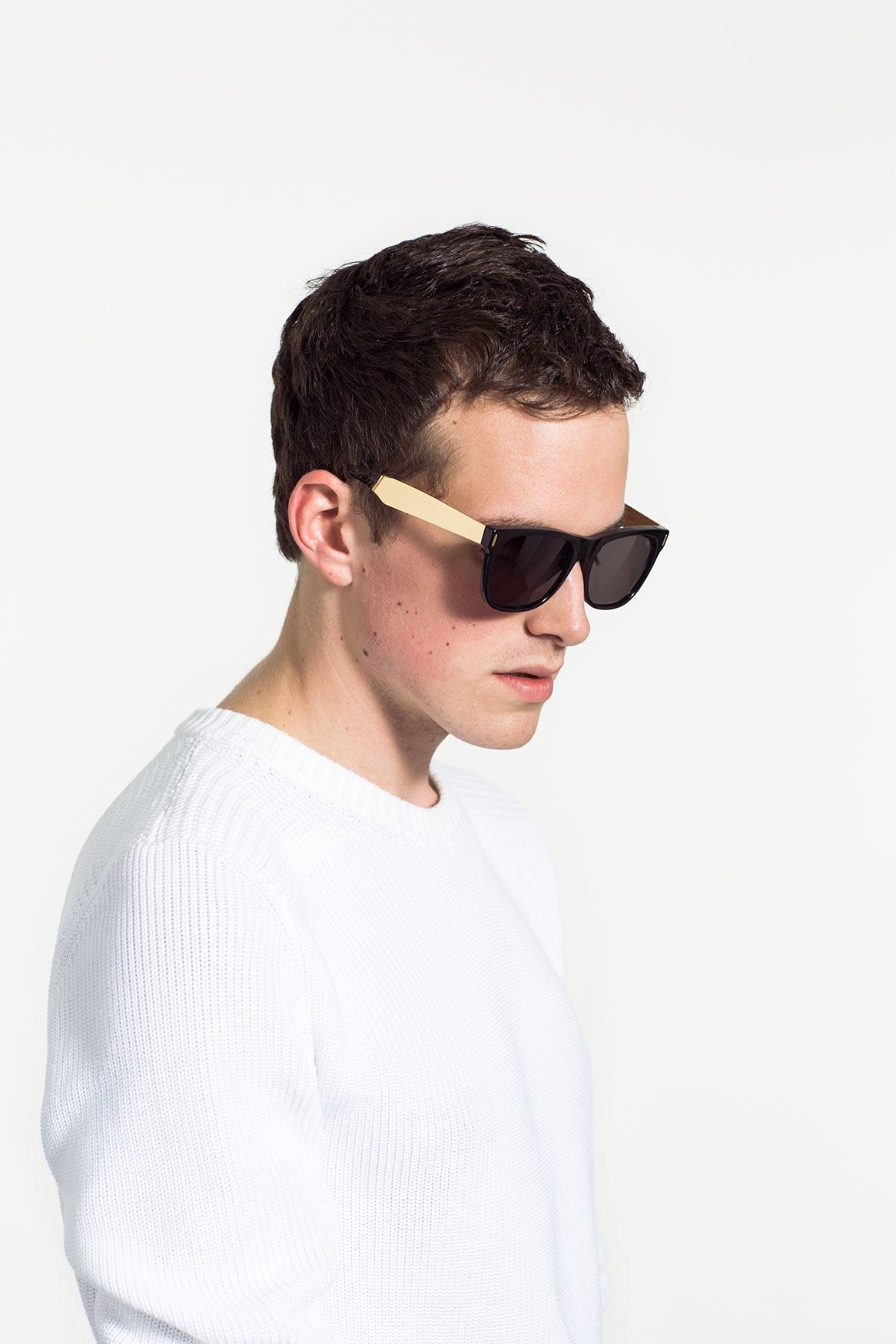 RetroSuperFuture Classic Francis Black Gold 6DZ