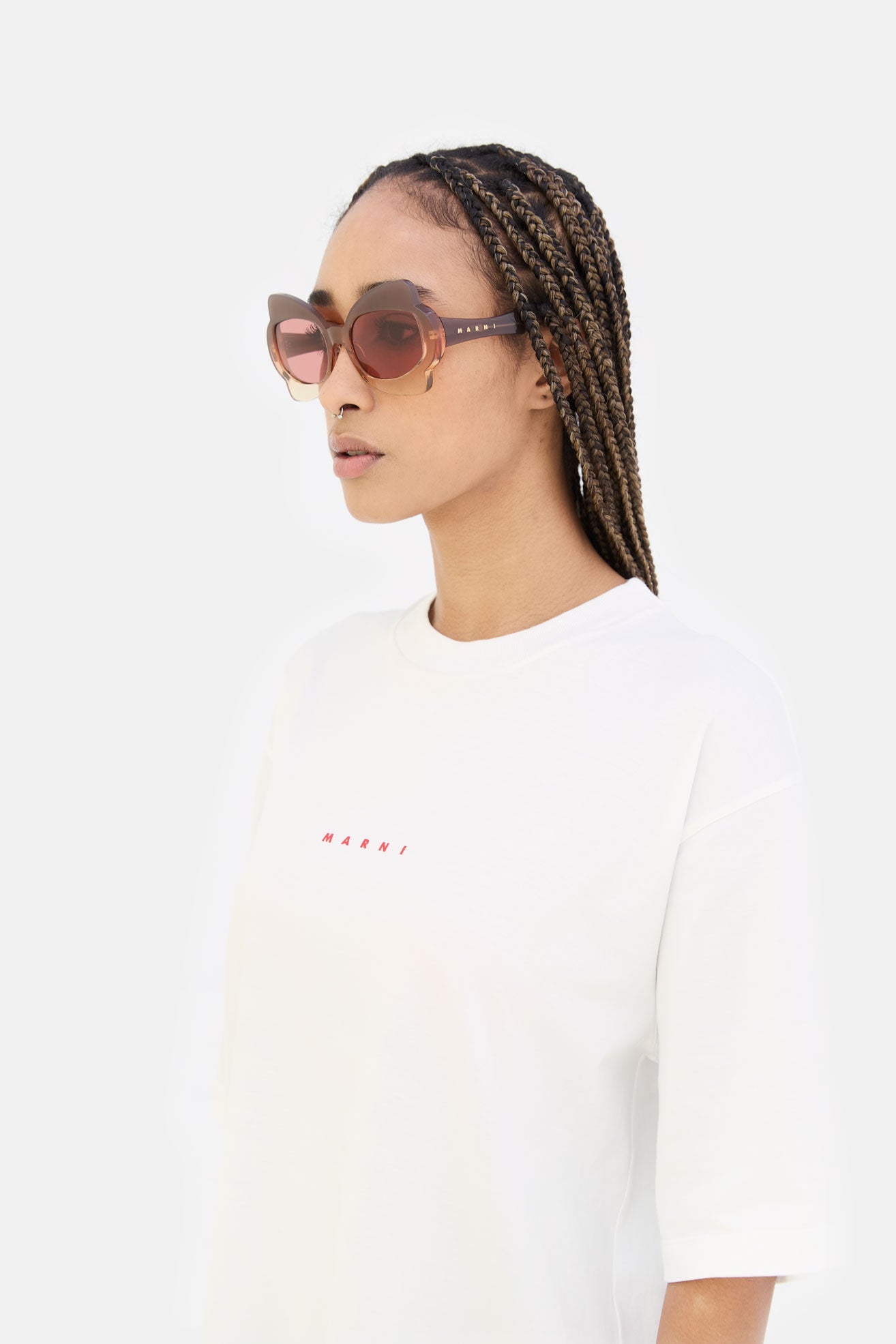 Marni Monumental Gate Brown Fade