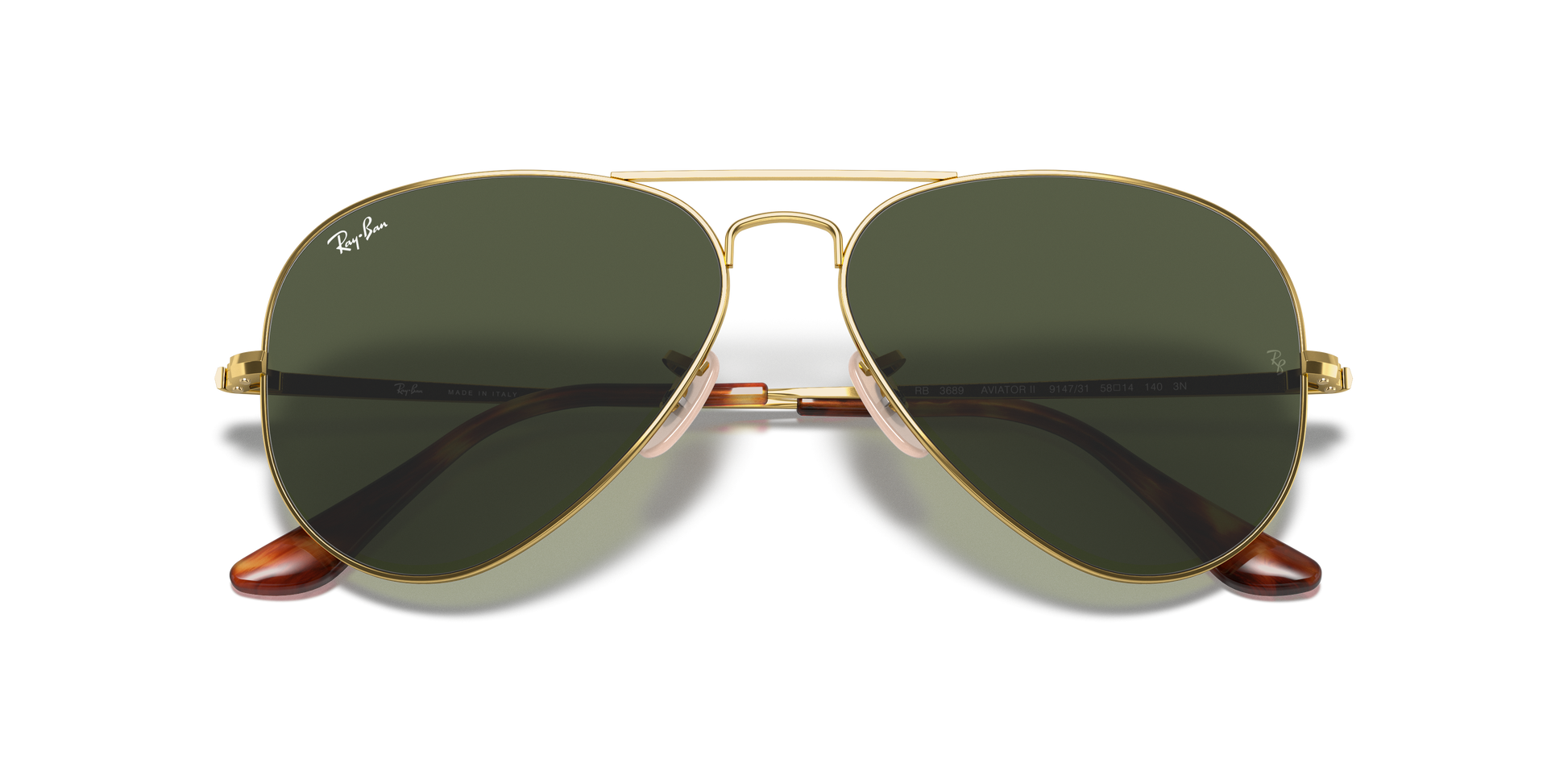 Ray-Ban RB3689 AVIATOR METAL II 914731