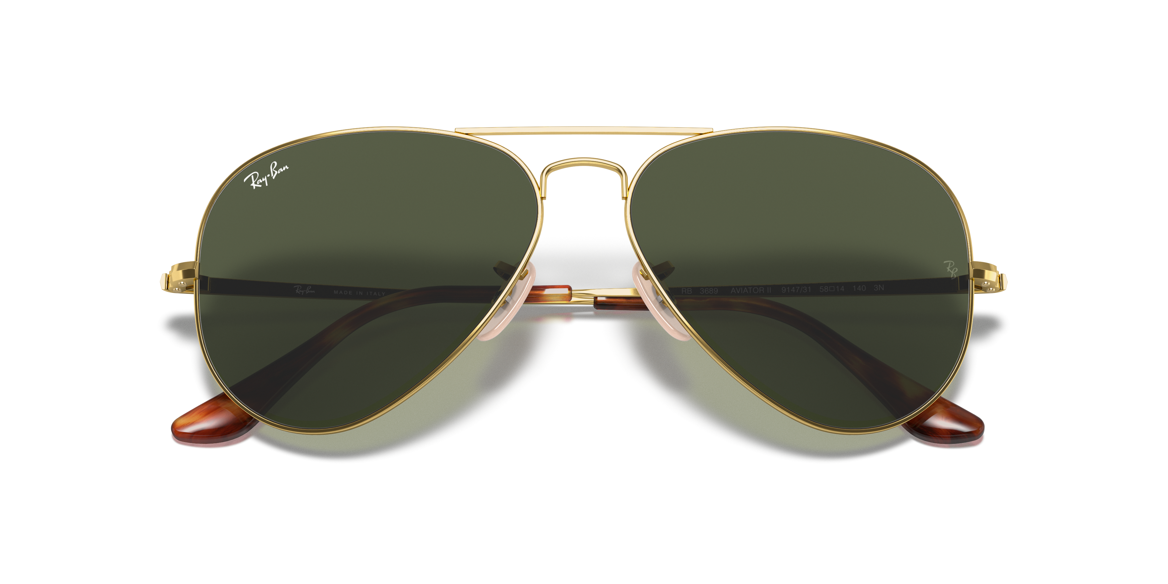 Ray-Ban RB3689 AVIATOR METAL II 914731