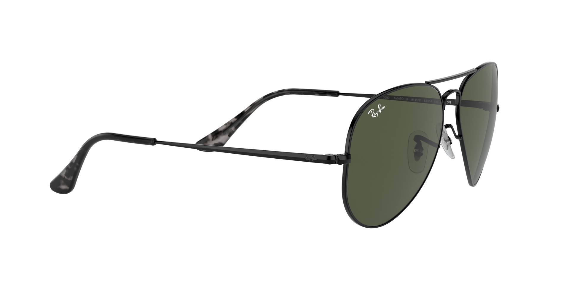 Ray-Ban RB3689 AVIATOR METAL II 914831