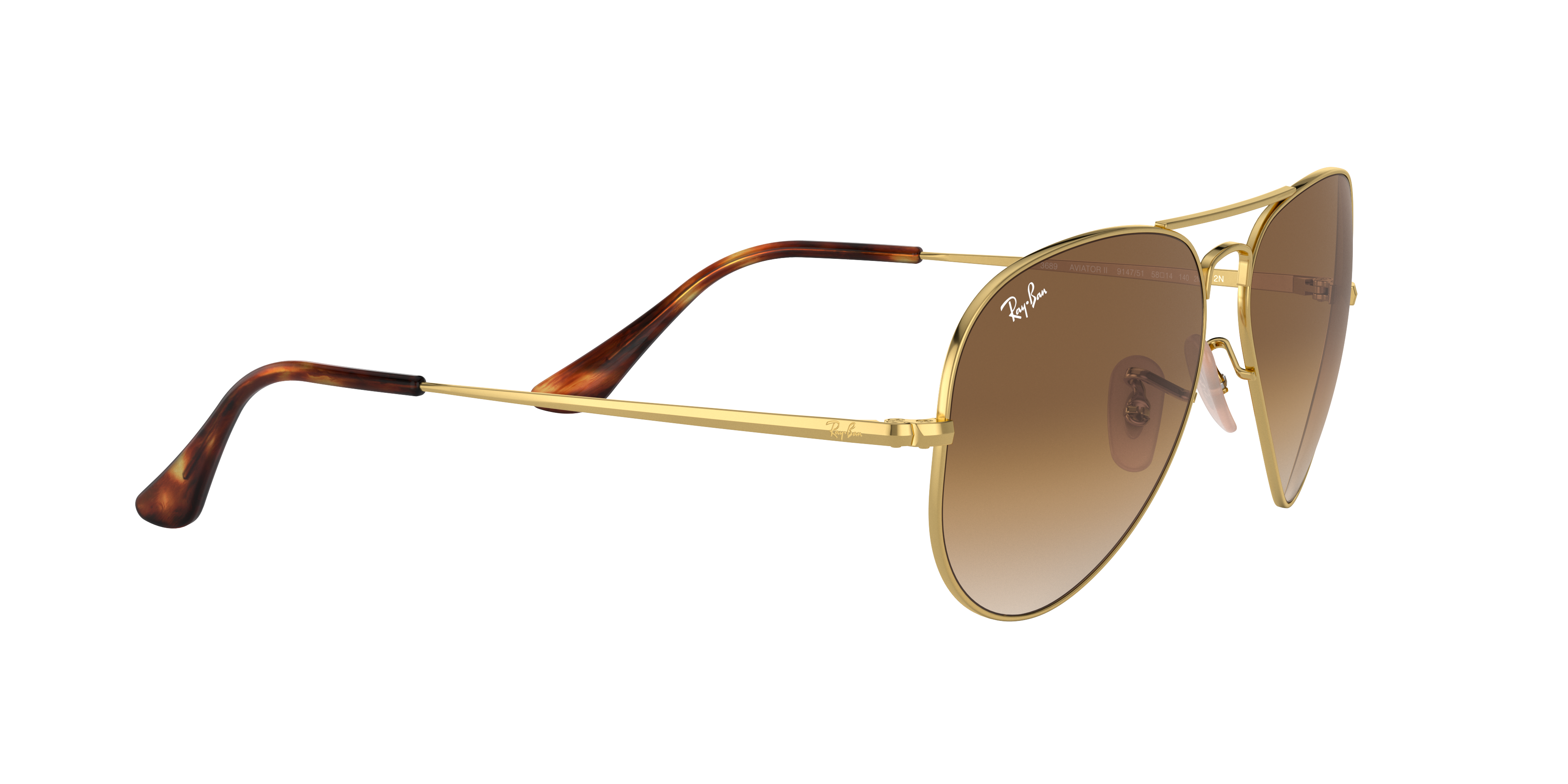 Ray-Ban RB3689 AVIATOR METAL II 914751