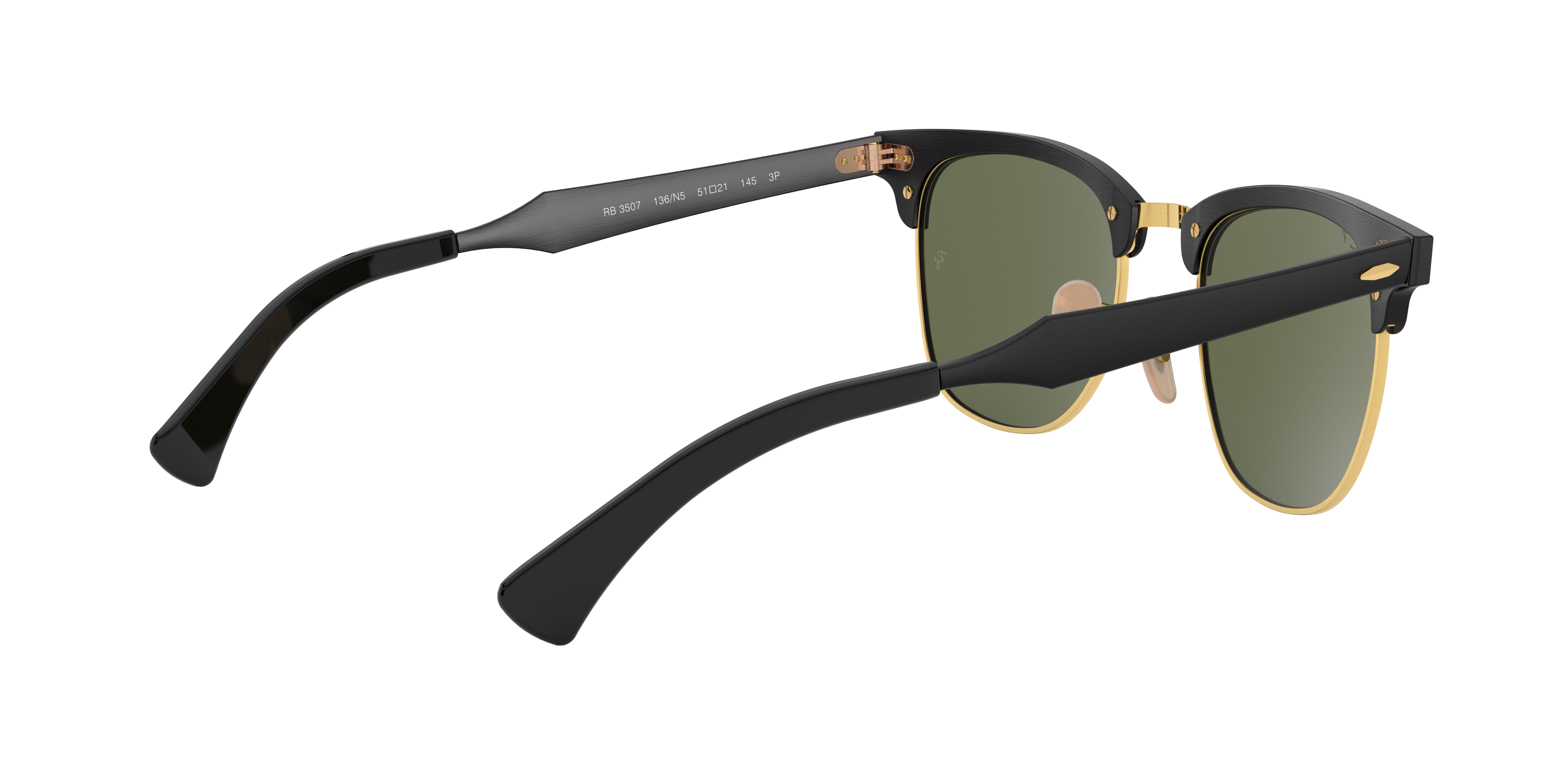 Ray-Ban RB3507 CLUBMASTER ALUMINUM 136/N5