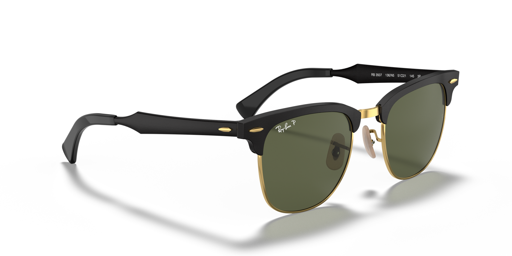 Ray-Ban RB3507 CLUBMASTER ALUMINUM 136/N5