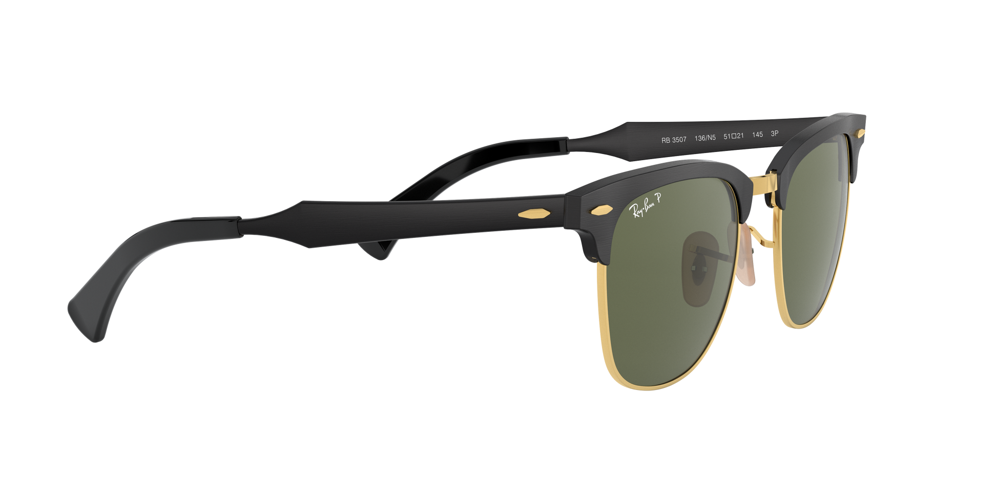 Ray-Ban RB3507 CLUBMASTER ALUMINUM 136/N5