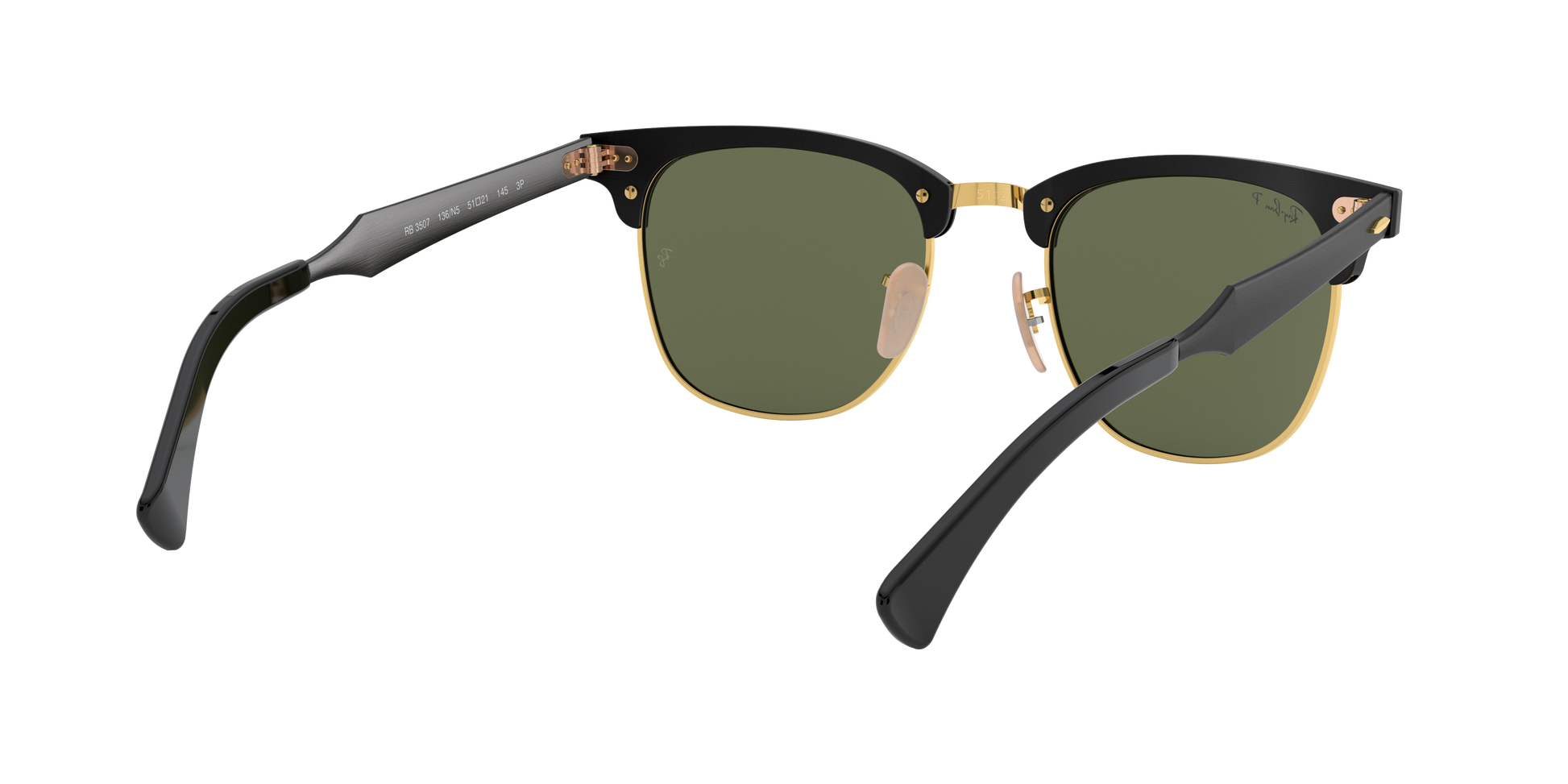 Ray-Ban RB3507 CLUBMASTER ALUMINUM 136/N5