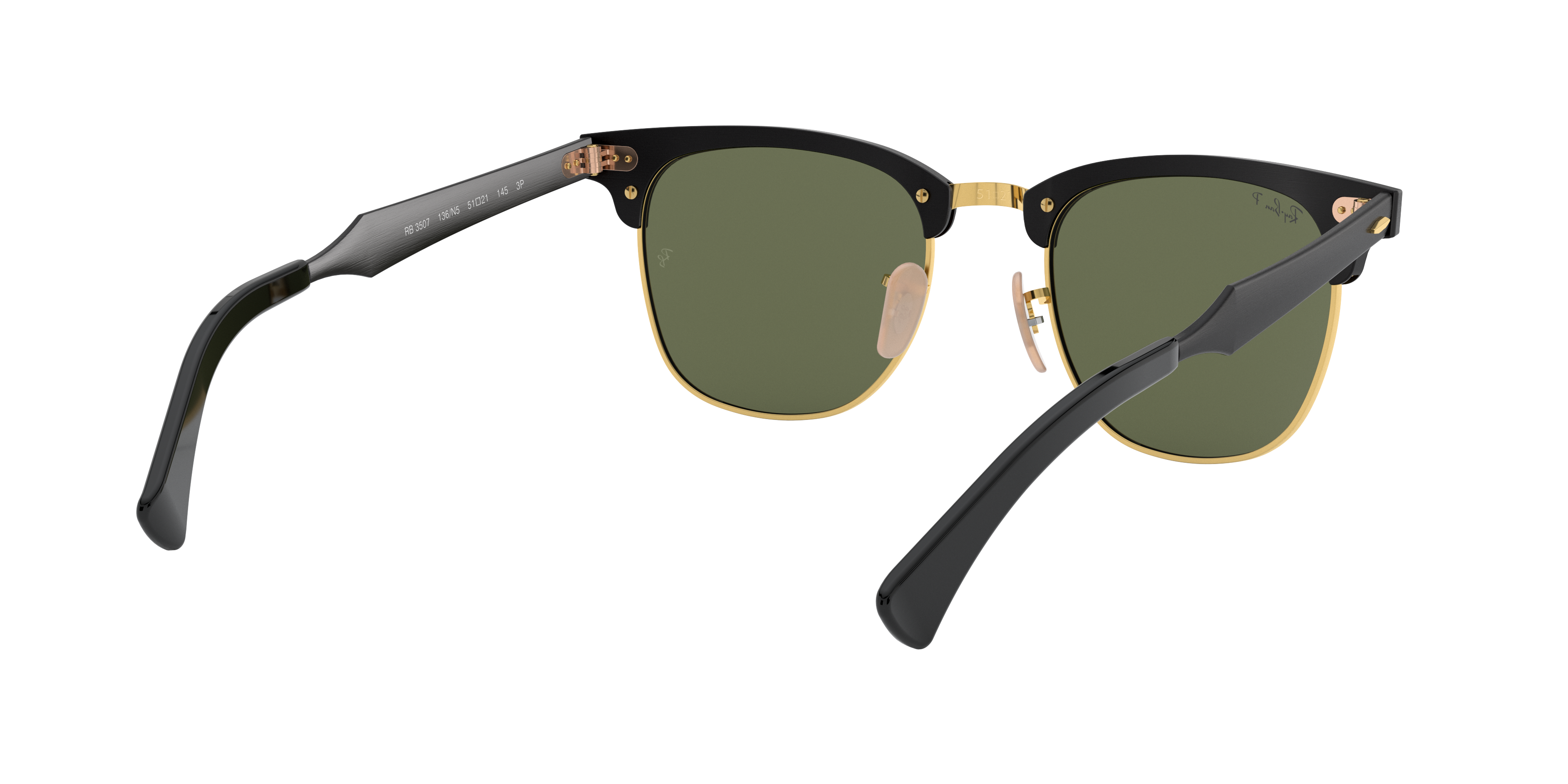 Ray-Ban RB3507 CLUBMASTER ALUMINUM 136/N5
