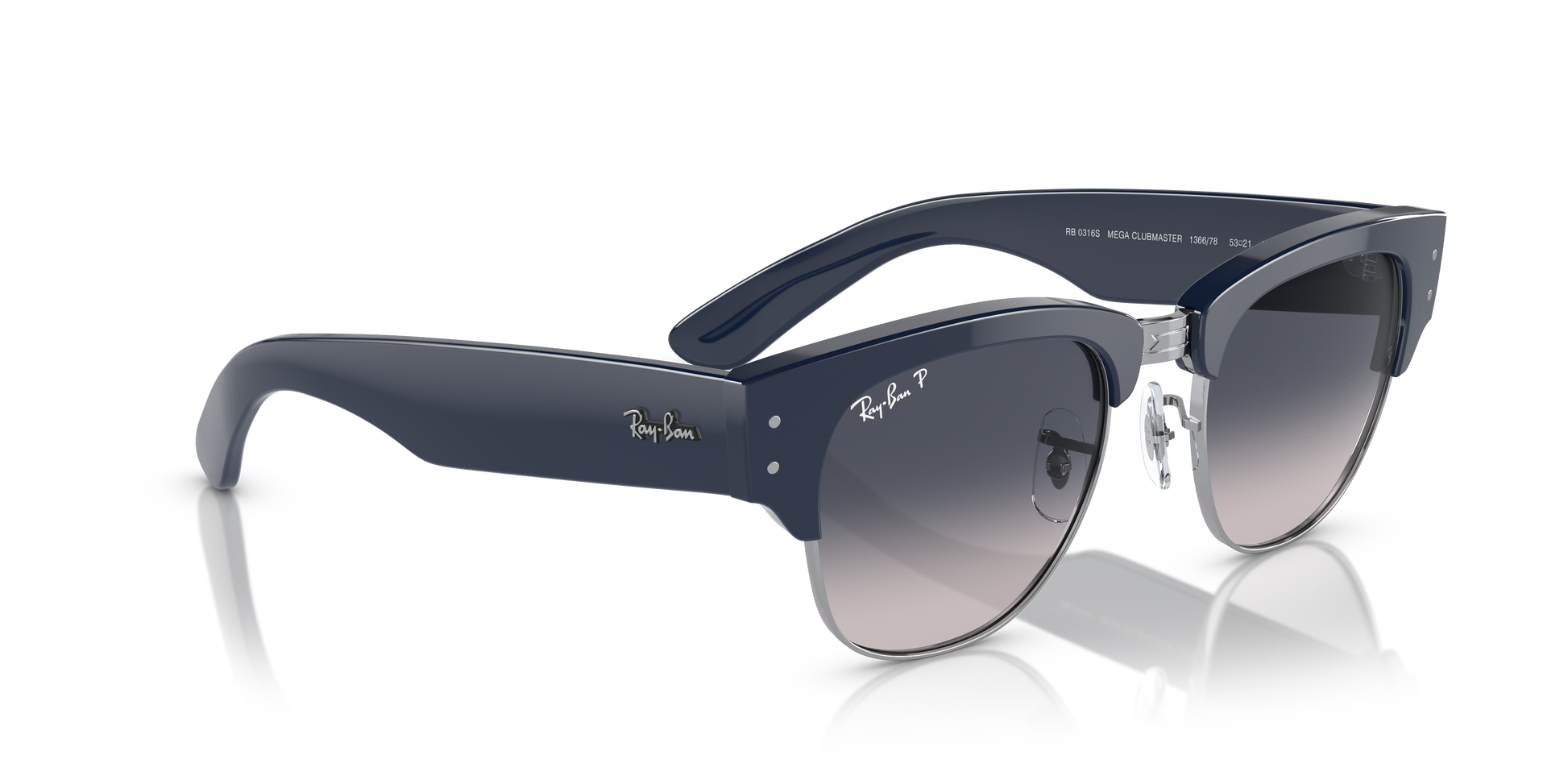 Ray-Ban RB0316S MEGA CLUBMASTER 136678