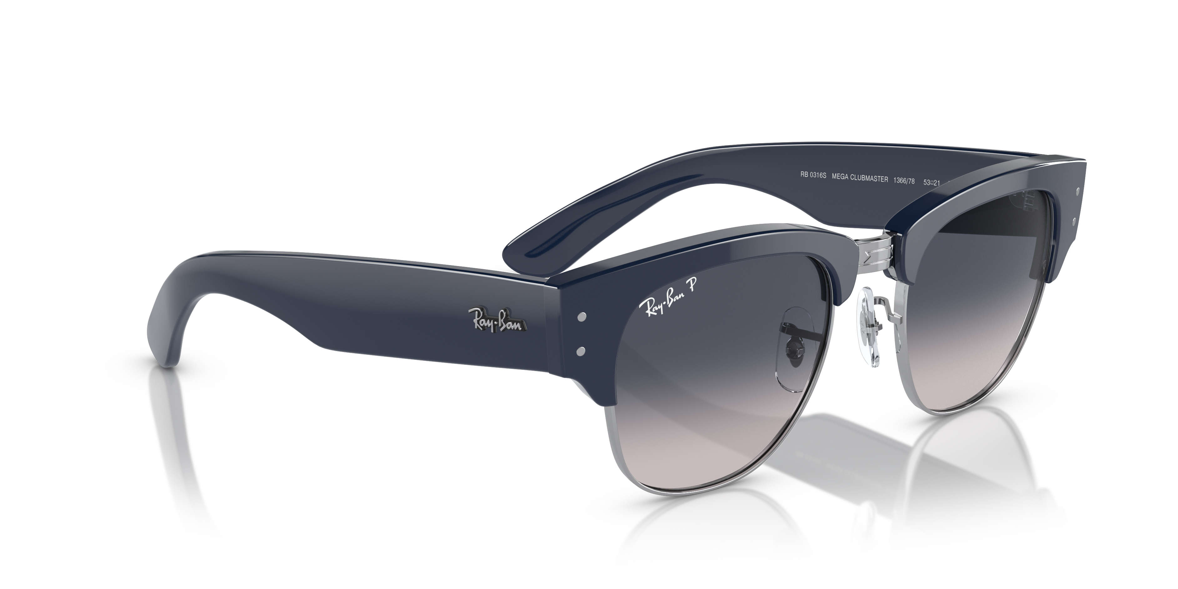 Ray-Ban RB0316S MEGA CLUBMASTER 136678