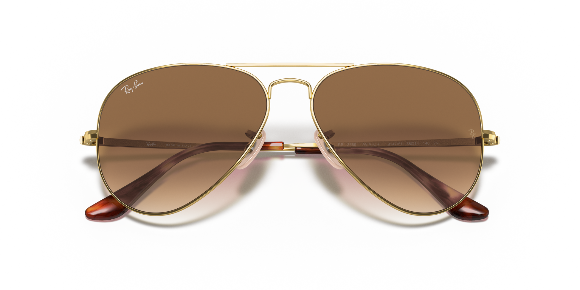 Ray-Ban RB3689 AVIATOR METAL II 914751