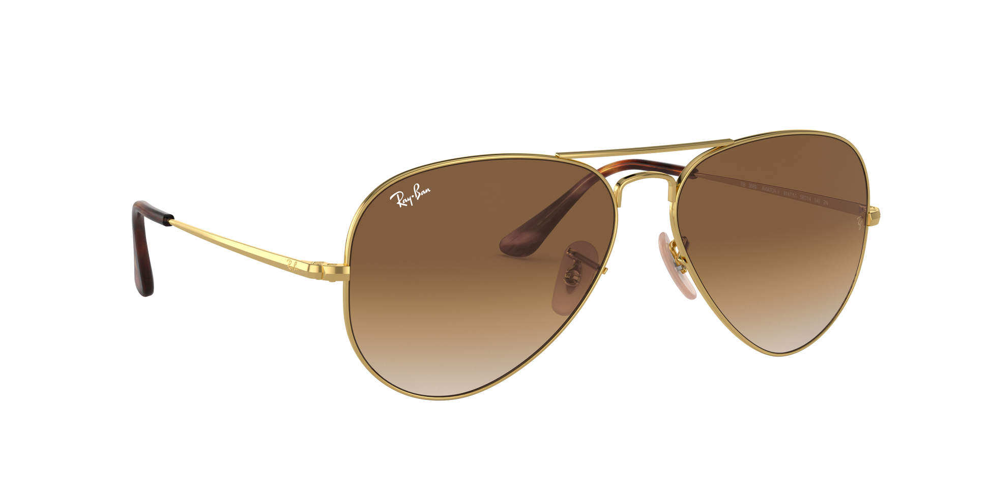 Ray-Ban RB3689 AVIATOR METAL II 914751