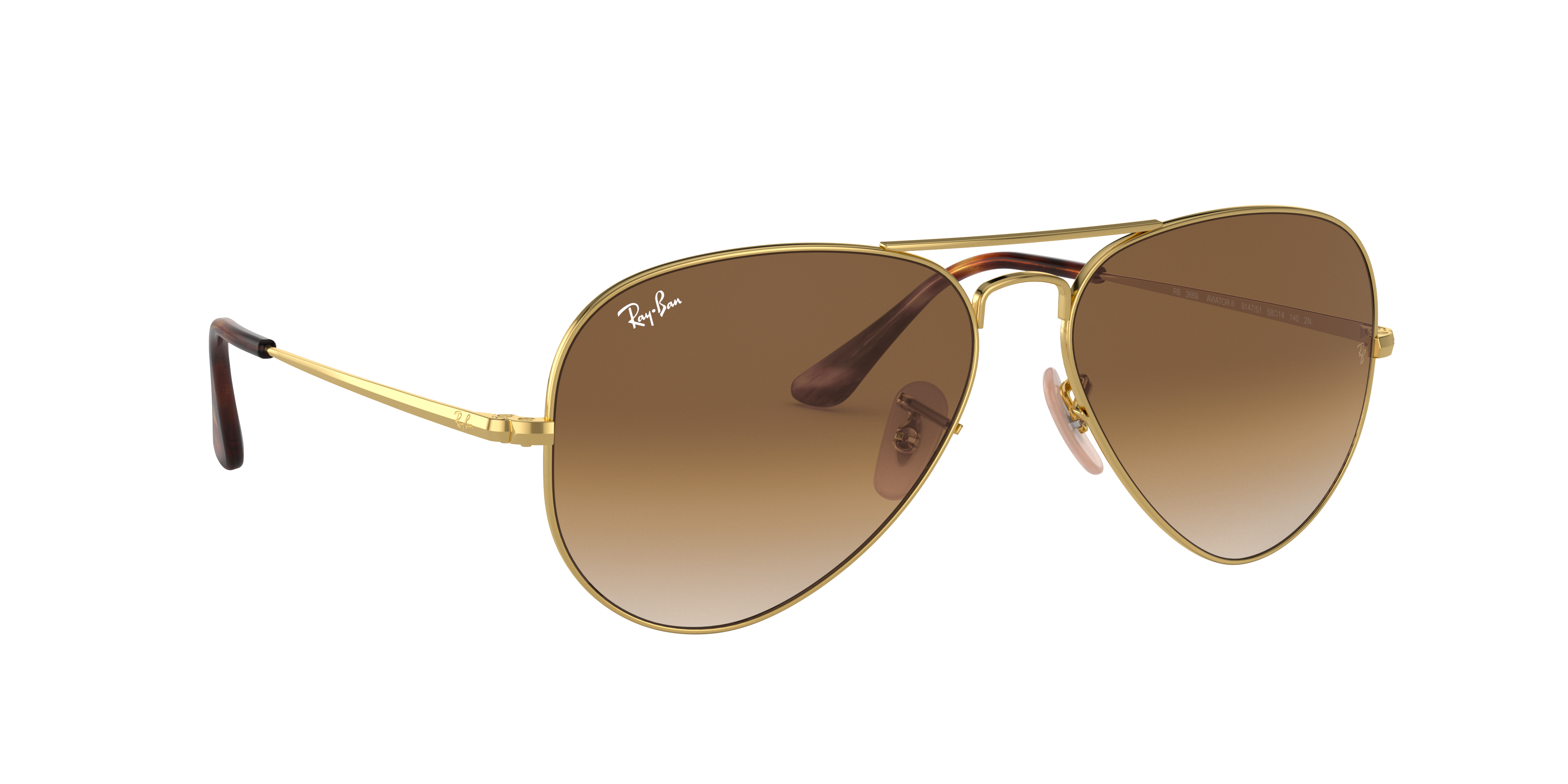 Ray-Ban RB3689 AVIATOR METAL II 914751