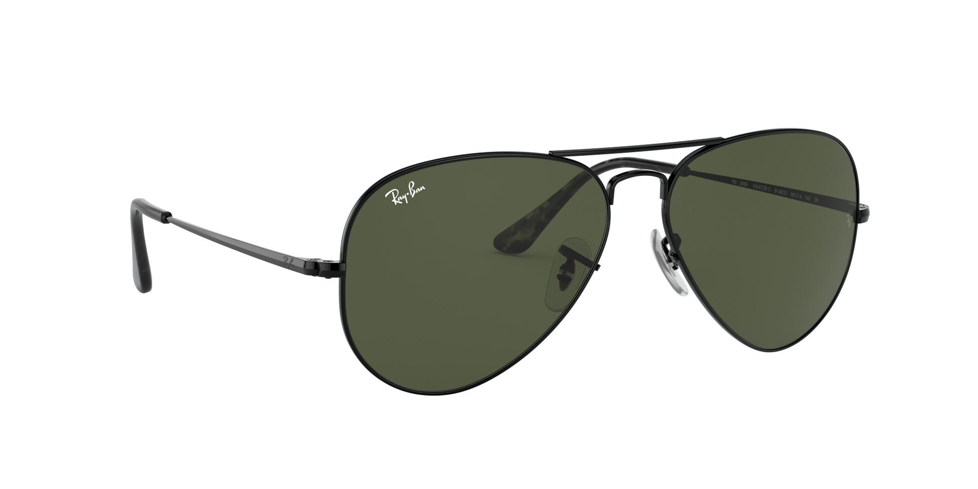 Ray-Ban RB3689 AVIATOR METAL II 914831