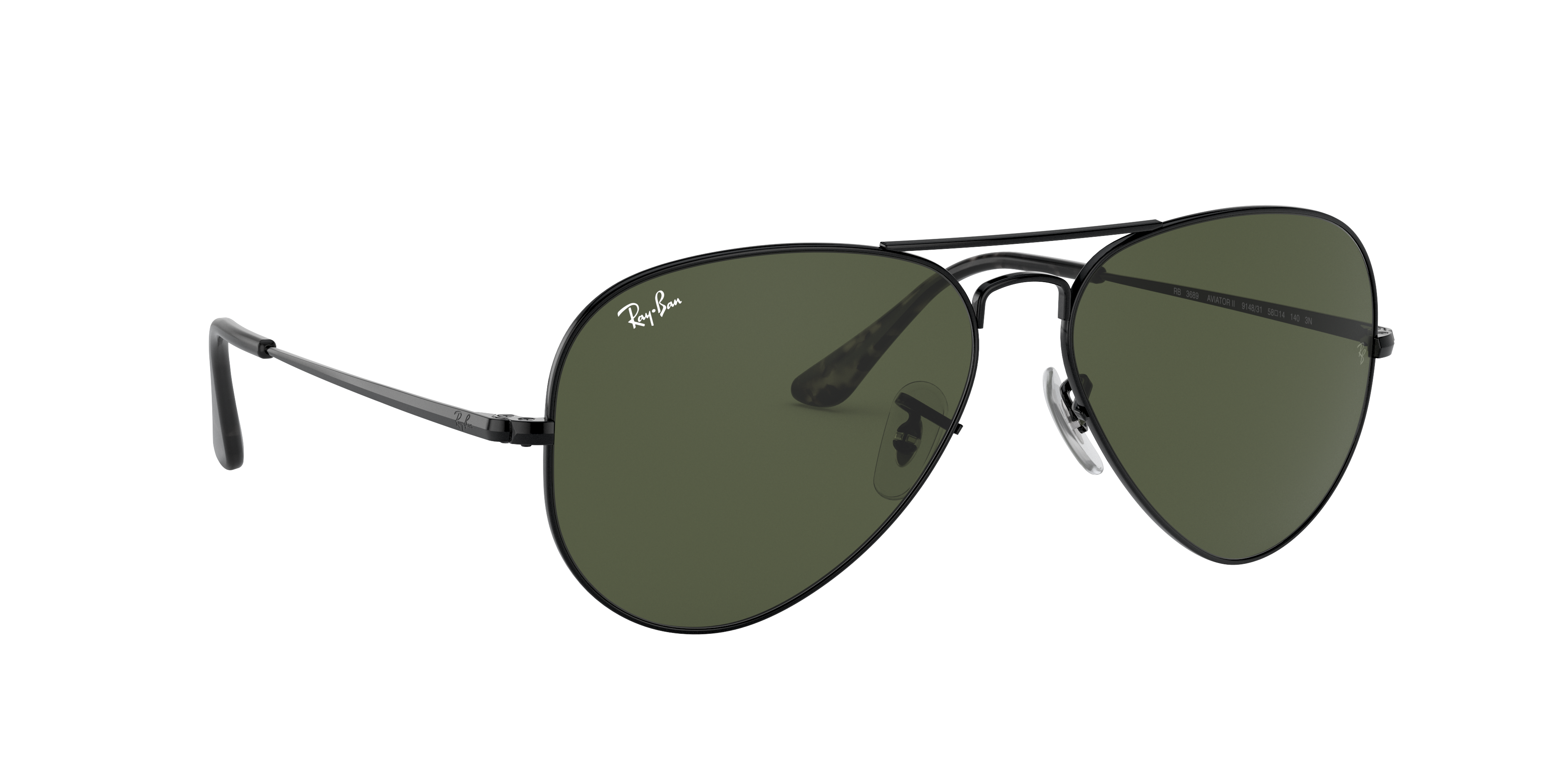 Ray-Ban RB3689 AVIATOR METAL II 914831