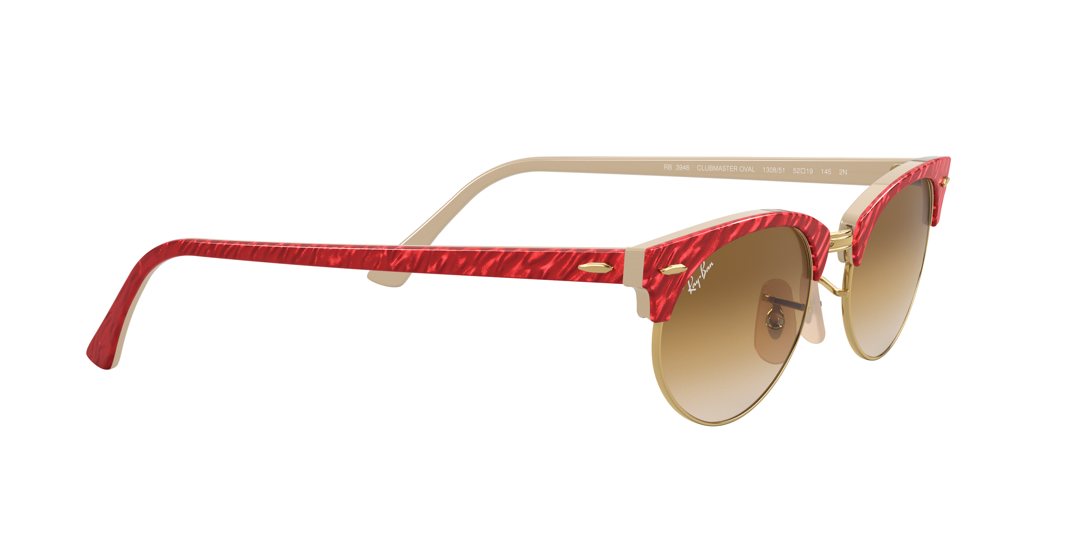 Ray-Ban RB3946 CLUBMASTER OVAL 130851