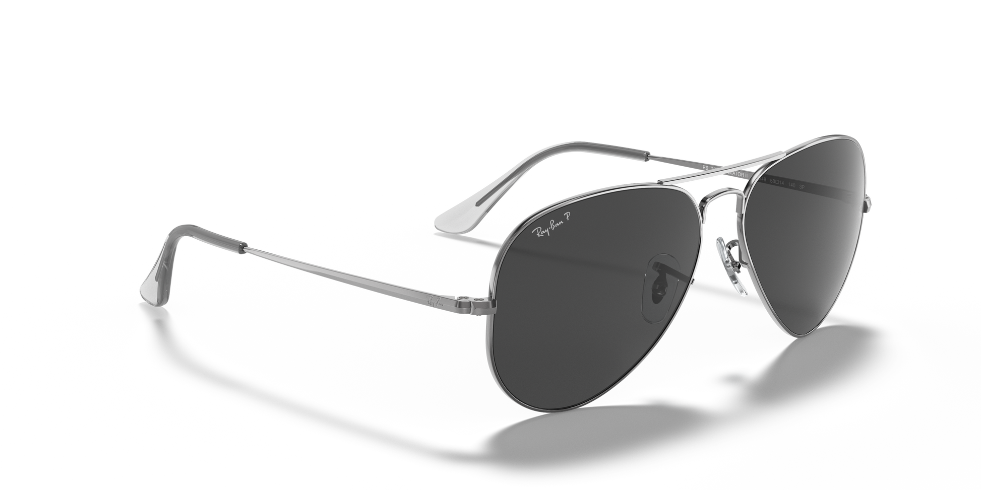 Ray-Ban RB3689 AVIATOR METAL II 004/48