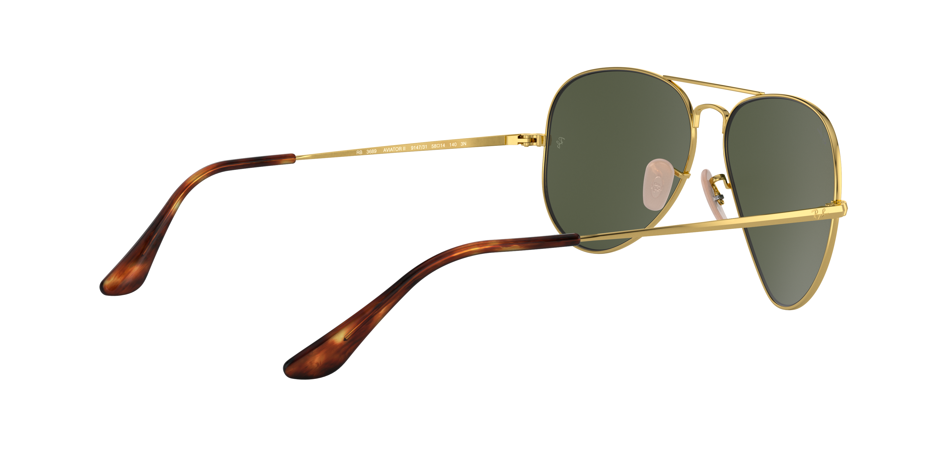 Ray-Ban RB3689 AVIATOR METAL II 914731