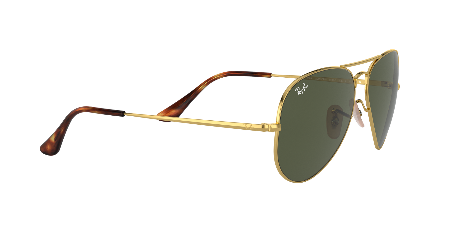 Ray-Ban RB3689 AVIATOR METAL II 914731