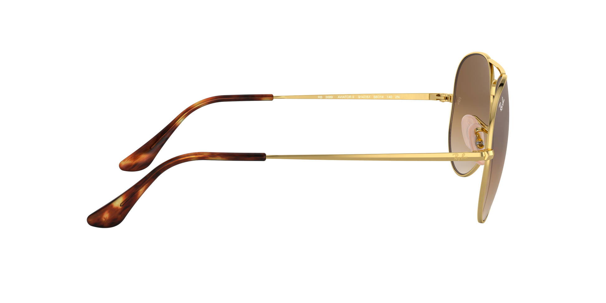 Ray-Ban RB3689 AVIATOR METAL II 914751