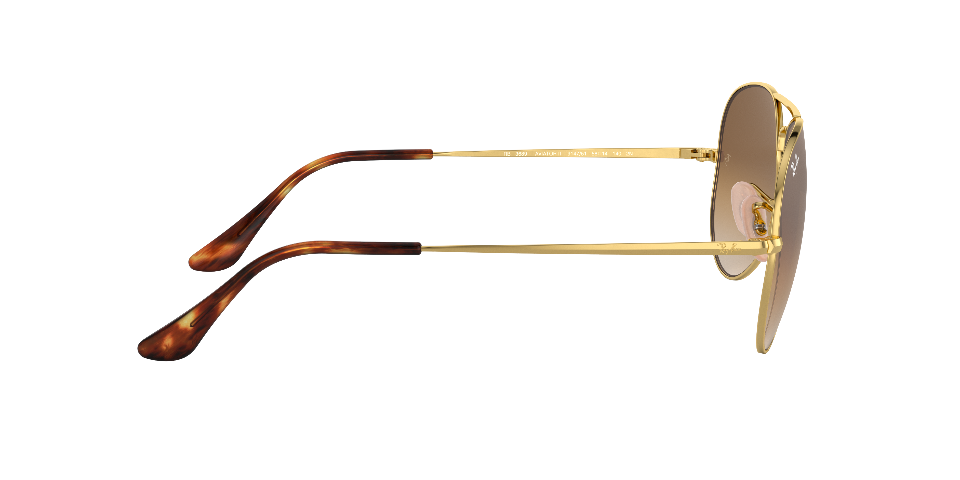 Ray-Ban RB3689 AVIATOR METAL II 914751