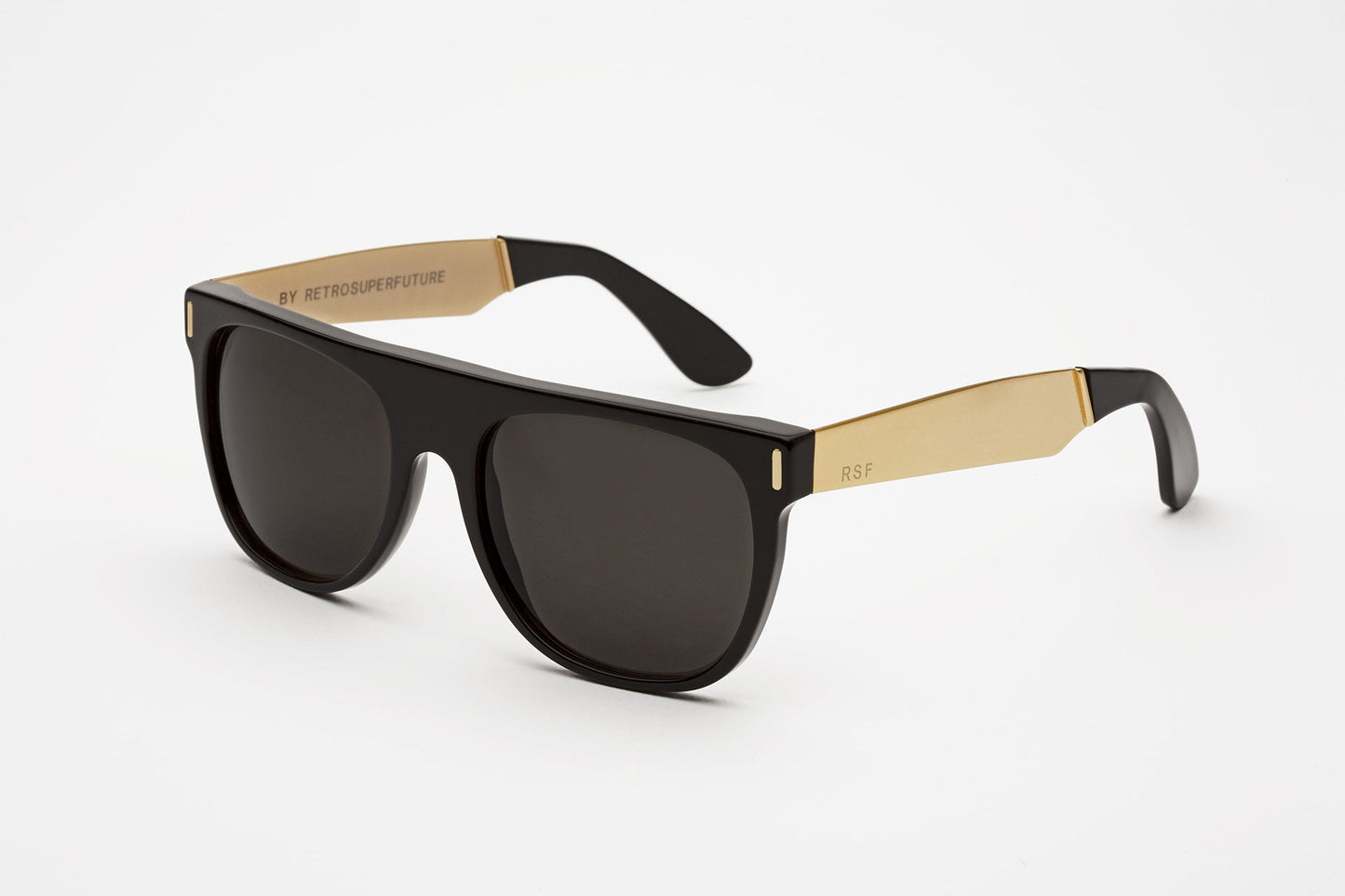 RetroSuperFuture Flat Top Francis Black Gold