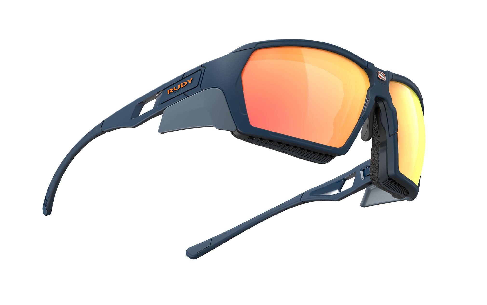 Agent Q SP704047-0000 BLUE NAVY MATTE - Multilaser Orange