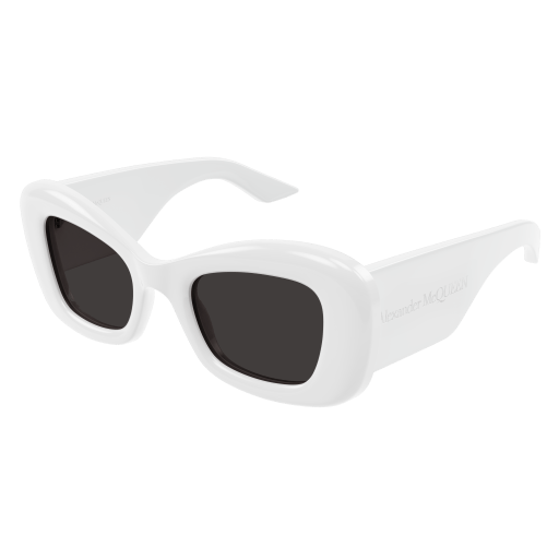 Alexander mcqueen discount white sunglasses