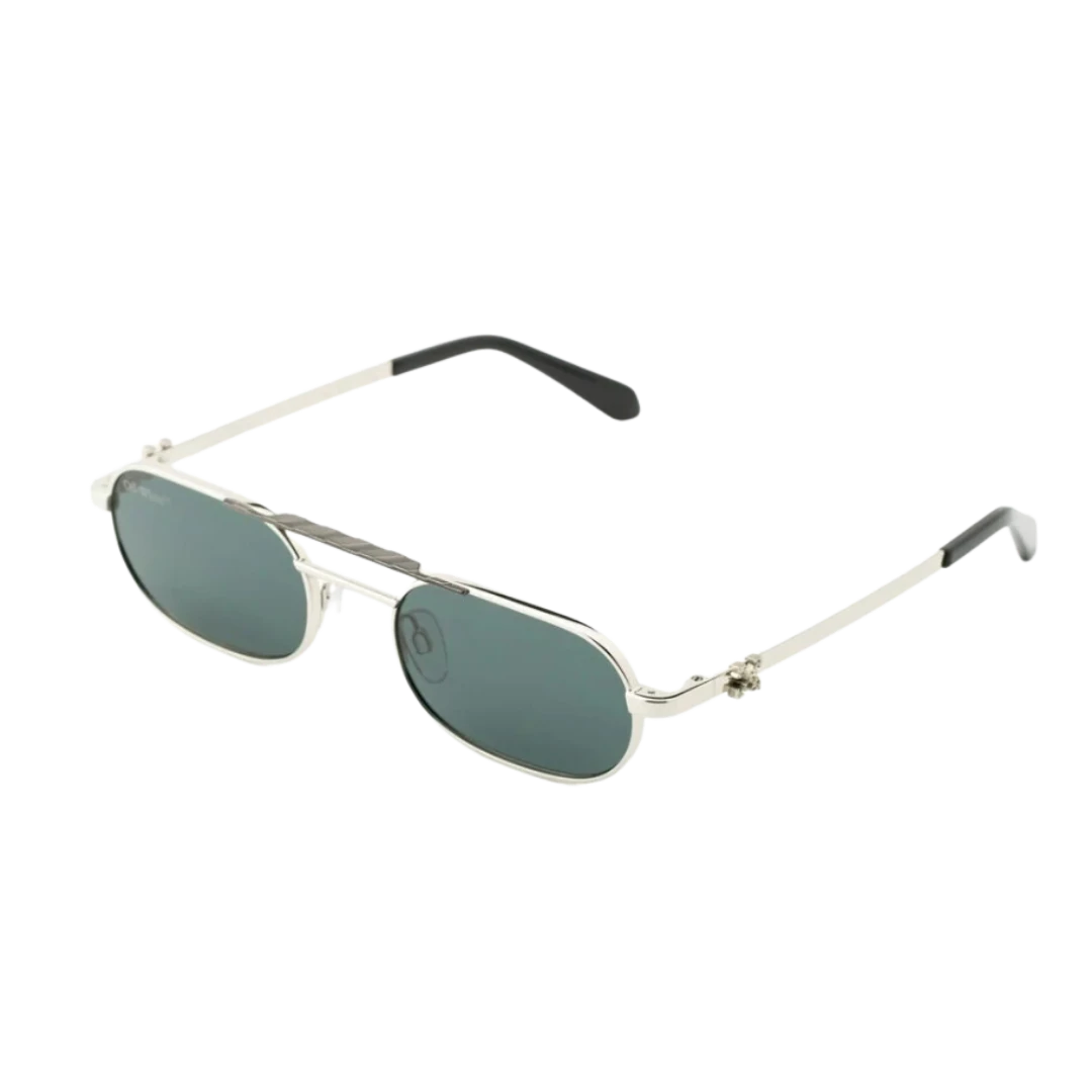 Baltimore Sunglasses silver dark - off white | LookerOnline