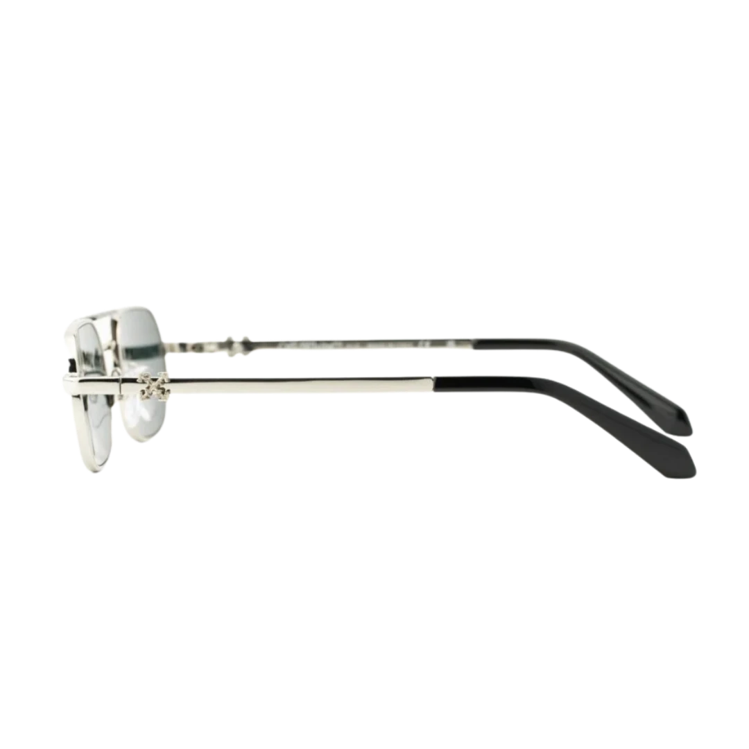 Baltimore Sunglasses silver dark - off white | LookerOnline