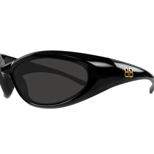 Balenciaga BB0384S 001 - Black Sunglasses for Unisex Balenciaga BB0384S 001 - Black Sunglasses for Unisex