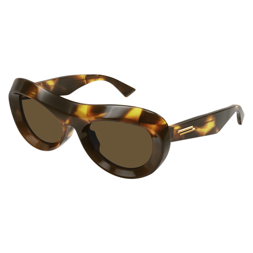サングラス BOTTEGA VENETA Woman Sunglasses Brown BV1284S 004 サングラス BOTTEGA VENETA Woman Sunglasses Brown BV1284S 004