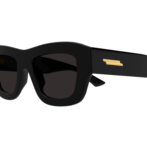 Bottega Veneta ブラックサングラス BV 0177S BV0177S サングラス ブラック | SmartBuyGlasses JP