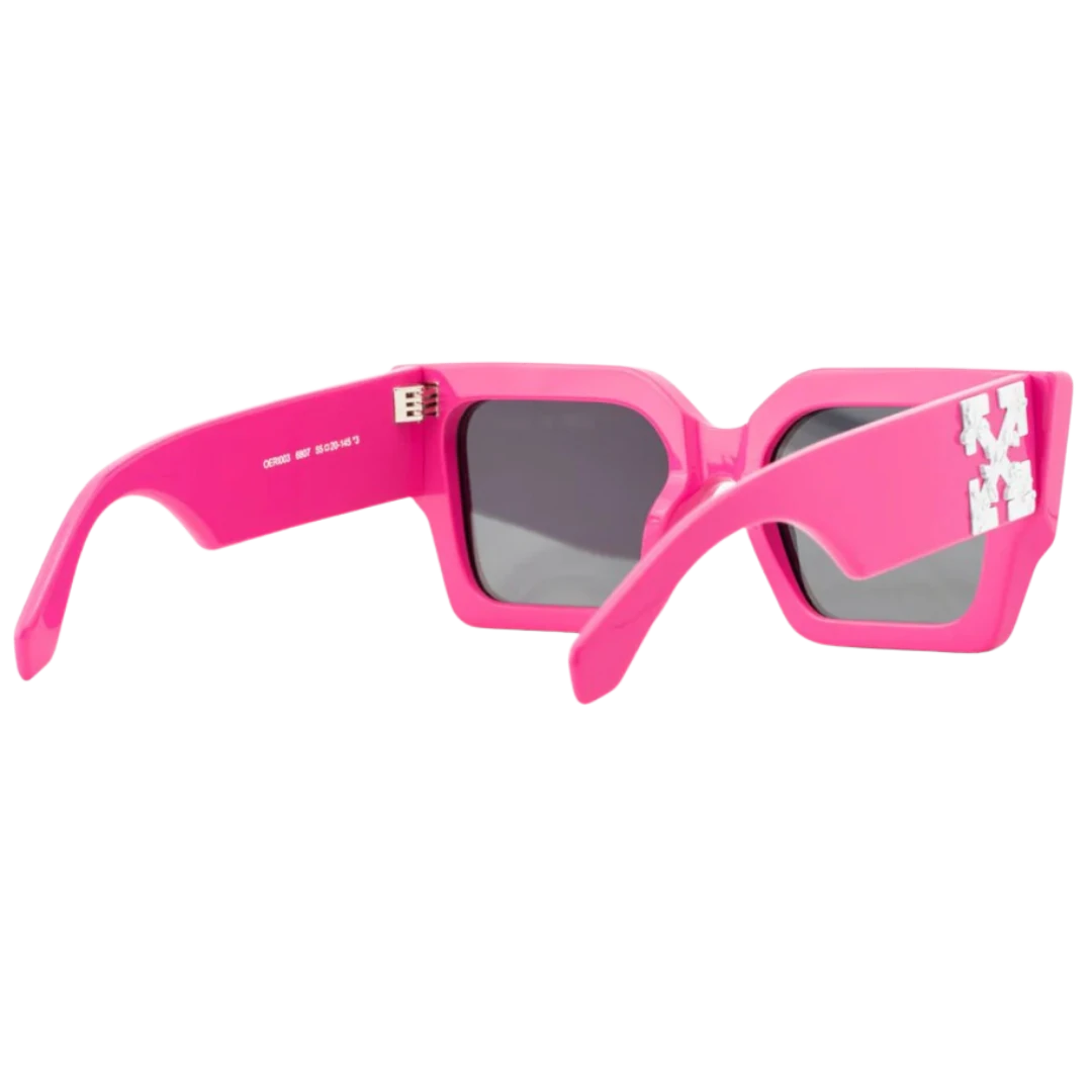 Catalina Sunglasses fuchsia - off white | LookerOnline