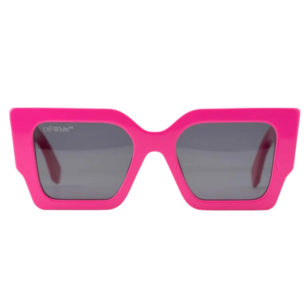 Catalina Sunglasses fuchsia - off white | LookerOnline